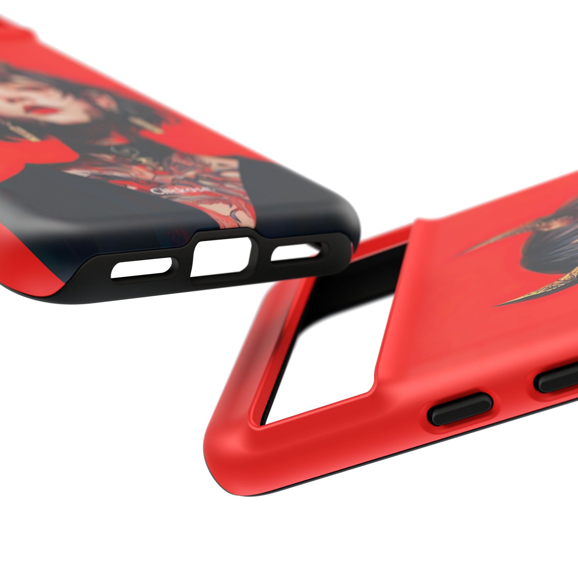 Stylish Phone Case with Edgy Design, Unique Phone Cover, Gothic Aesthetic Accessories, Trendy Cell Phone Case, Perfect Gift for Teens by