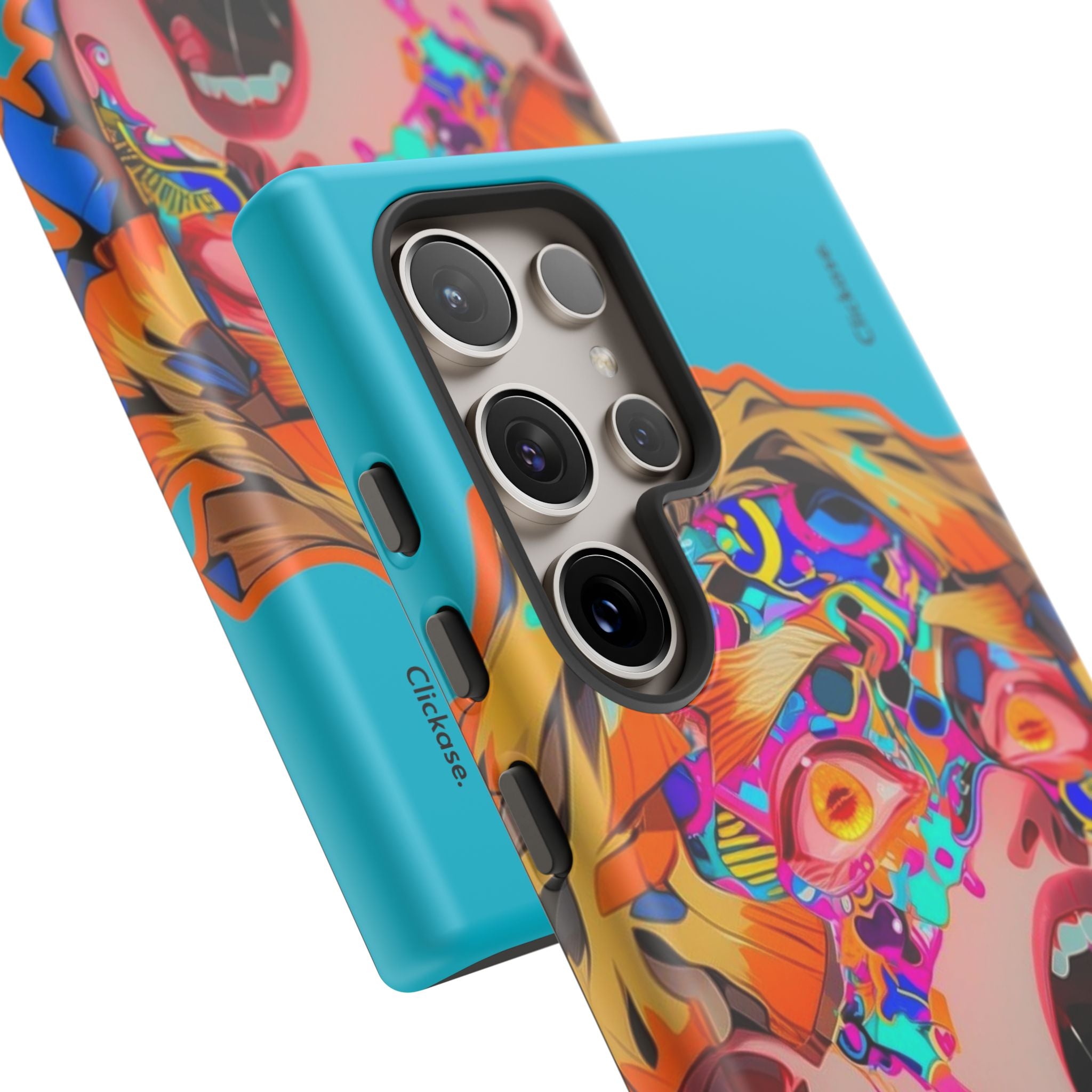 Zenitsu Agatsuma – Neon Thunder Pop Art Tough Phone Case by