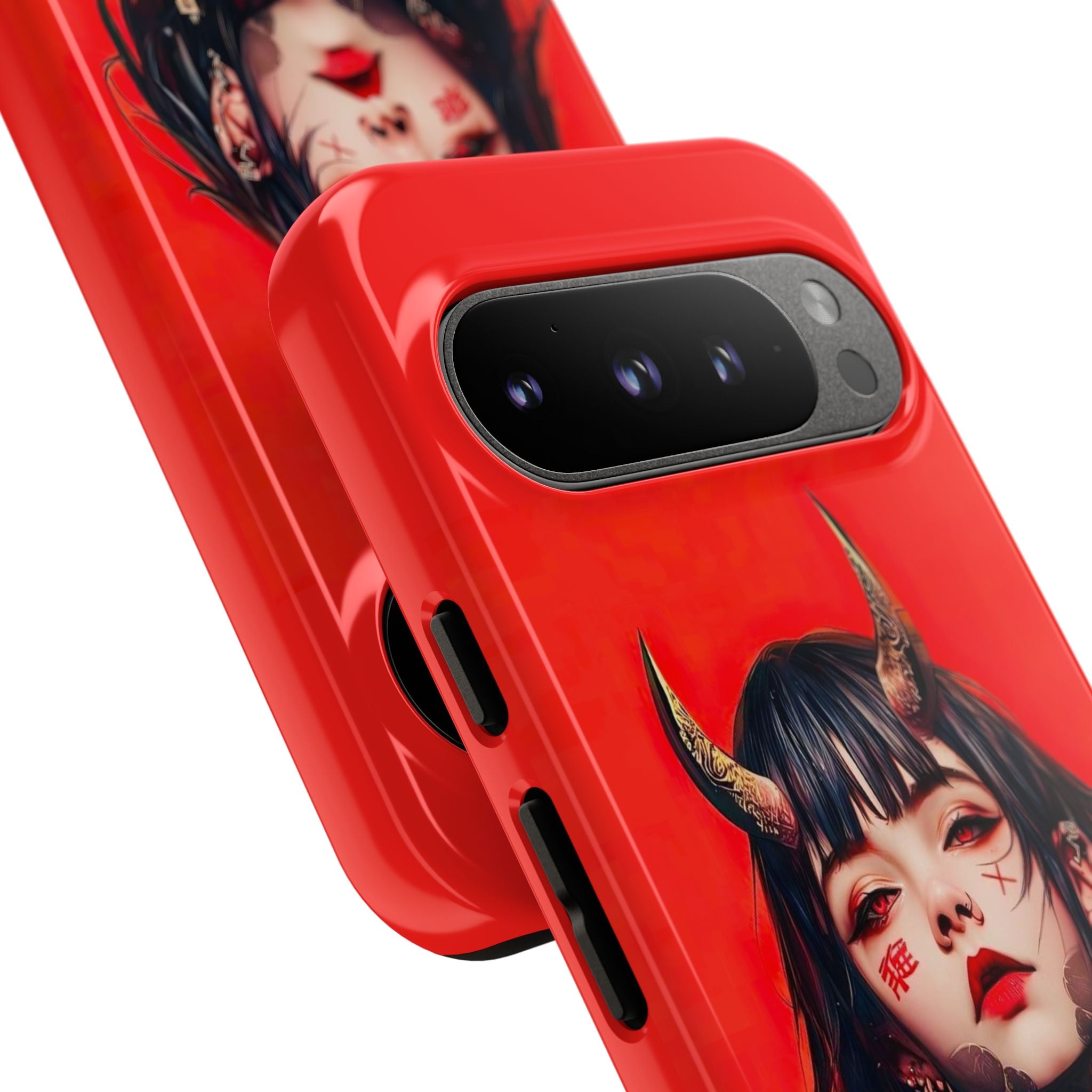 Stylish Phone Case with Edgy Design, Unique Phone Cover, Gothic Aesthetic Accessories, Trendy Cell Phone Case, Perfect Gift for Teens by