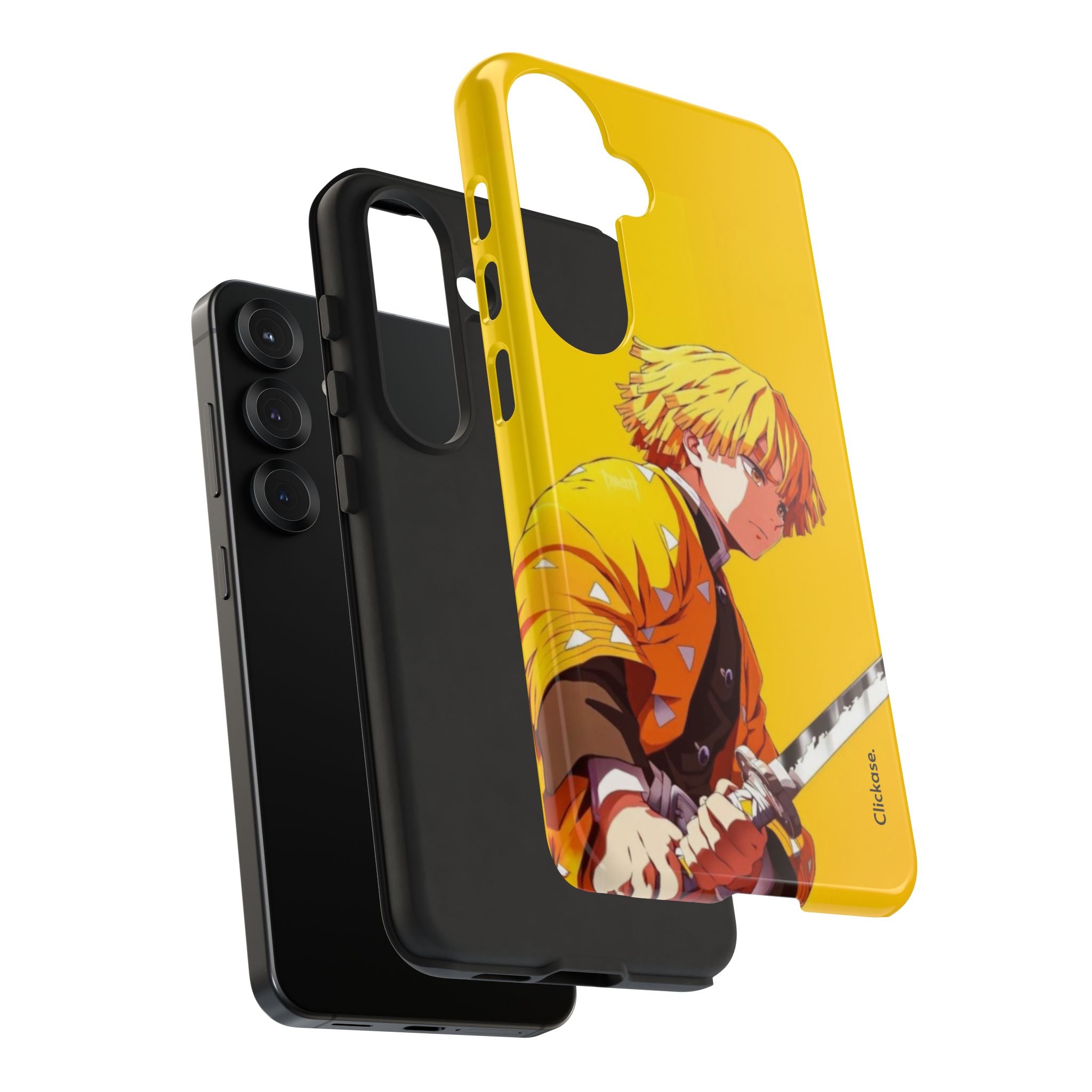 Zenitsu Agatsuma – Thunder Breathing Lightning Strike Tough Phone Case by