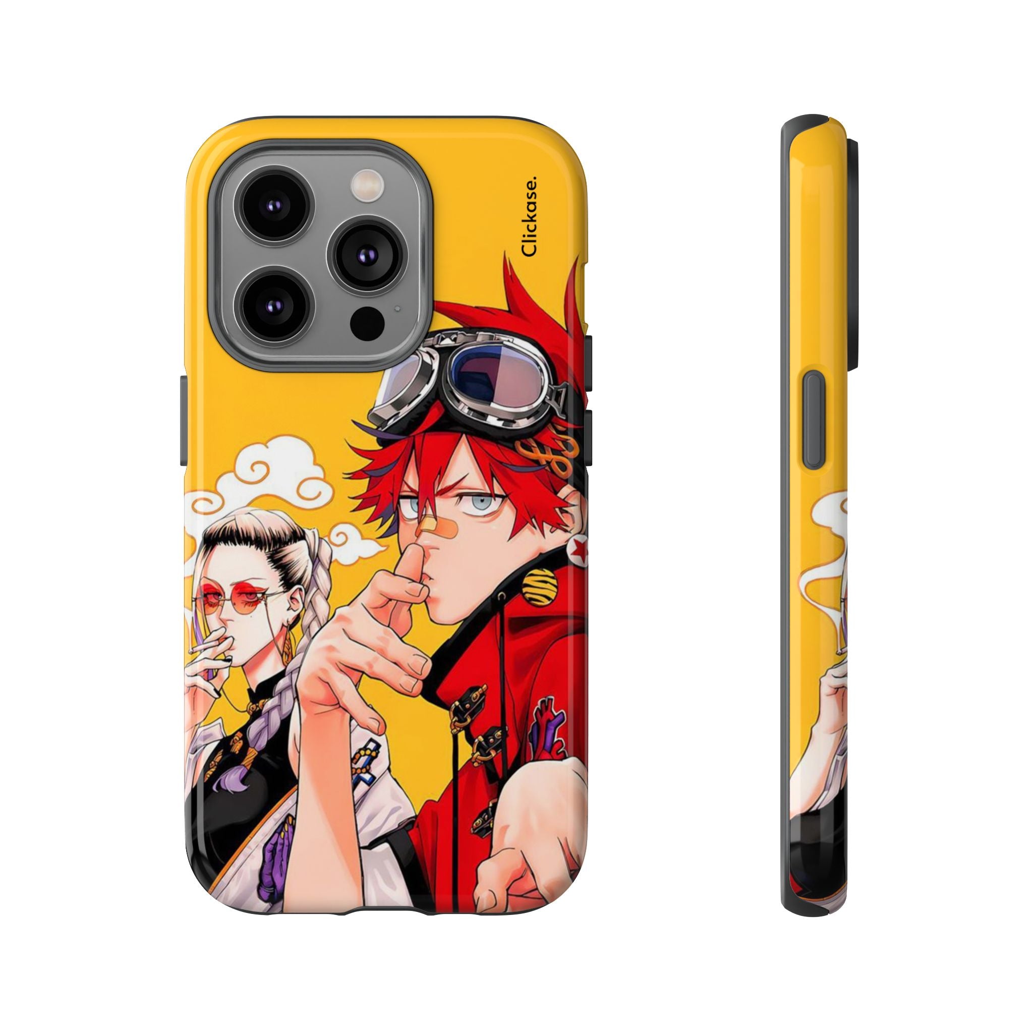 Alma & Tao Saotome - Gokurakugai Tough Phone Case by