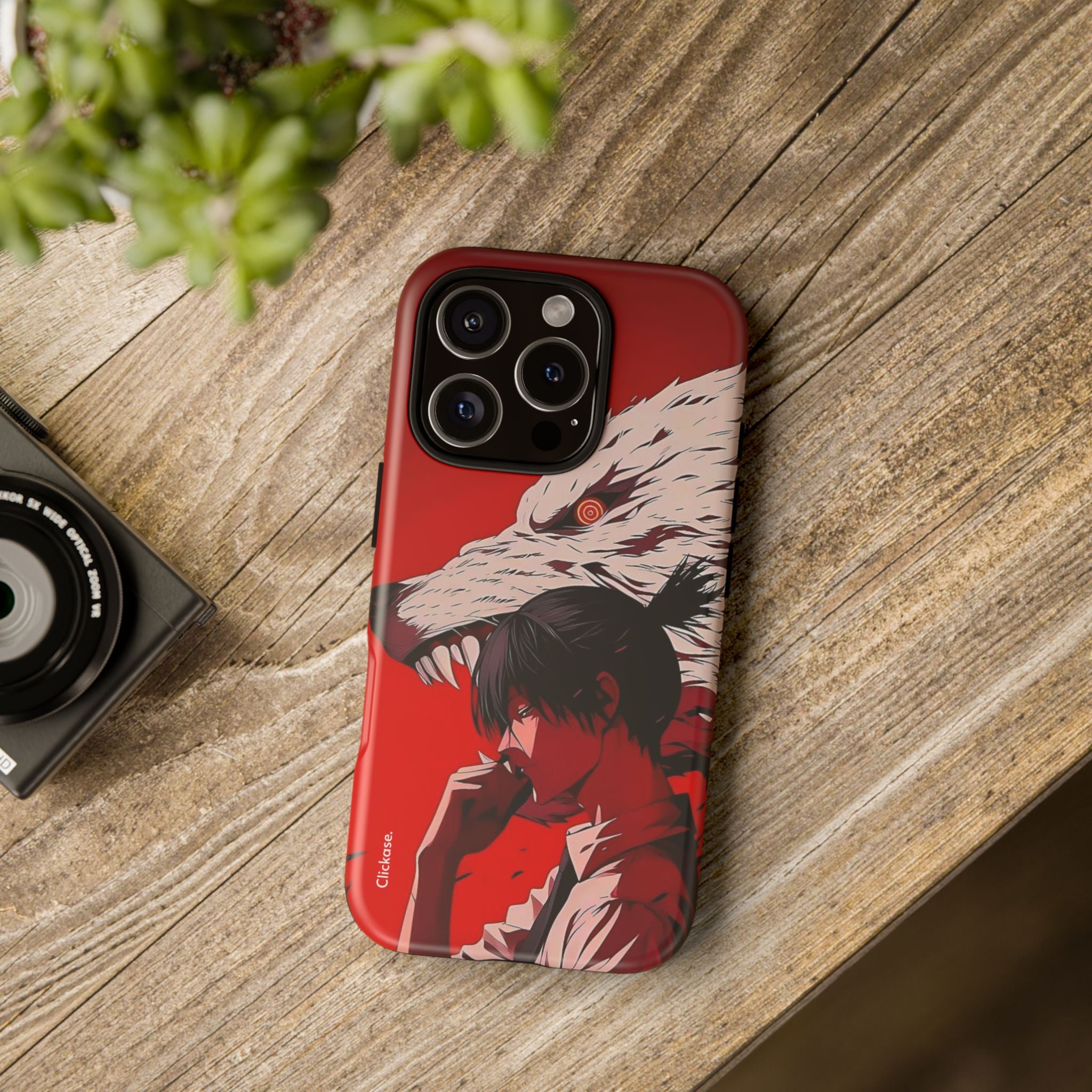 Samurai Wolf - Tough Phone Case by