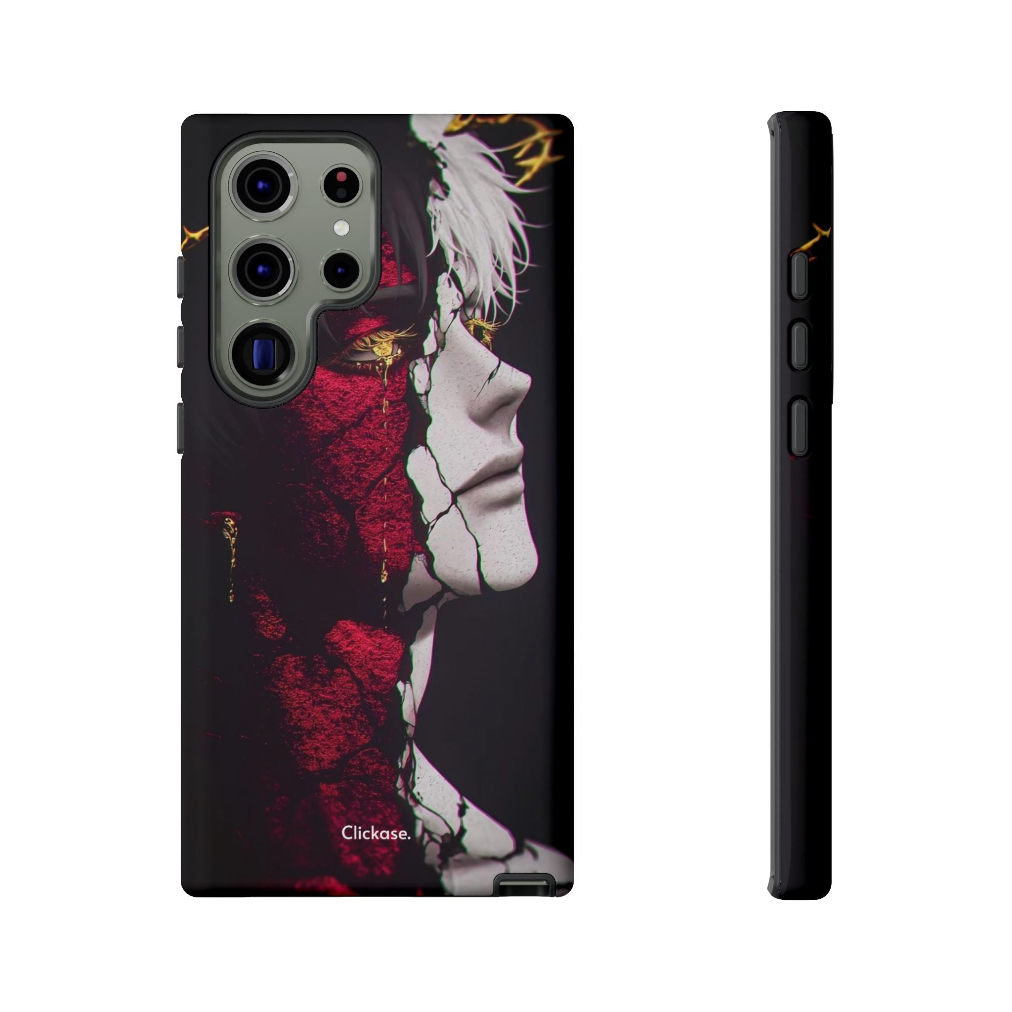 Duality Split Face Anime - Tough Phone Case by