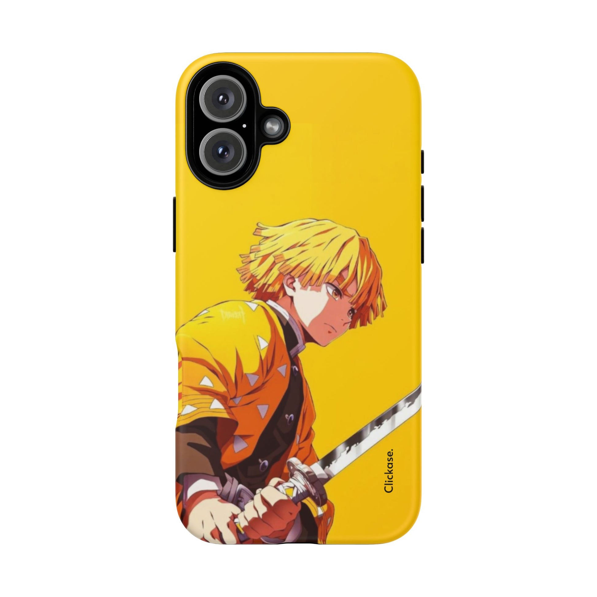 Zenitsu Agatsuma – Thunder Breathing Lightning Strike Tough Phone Case by