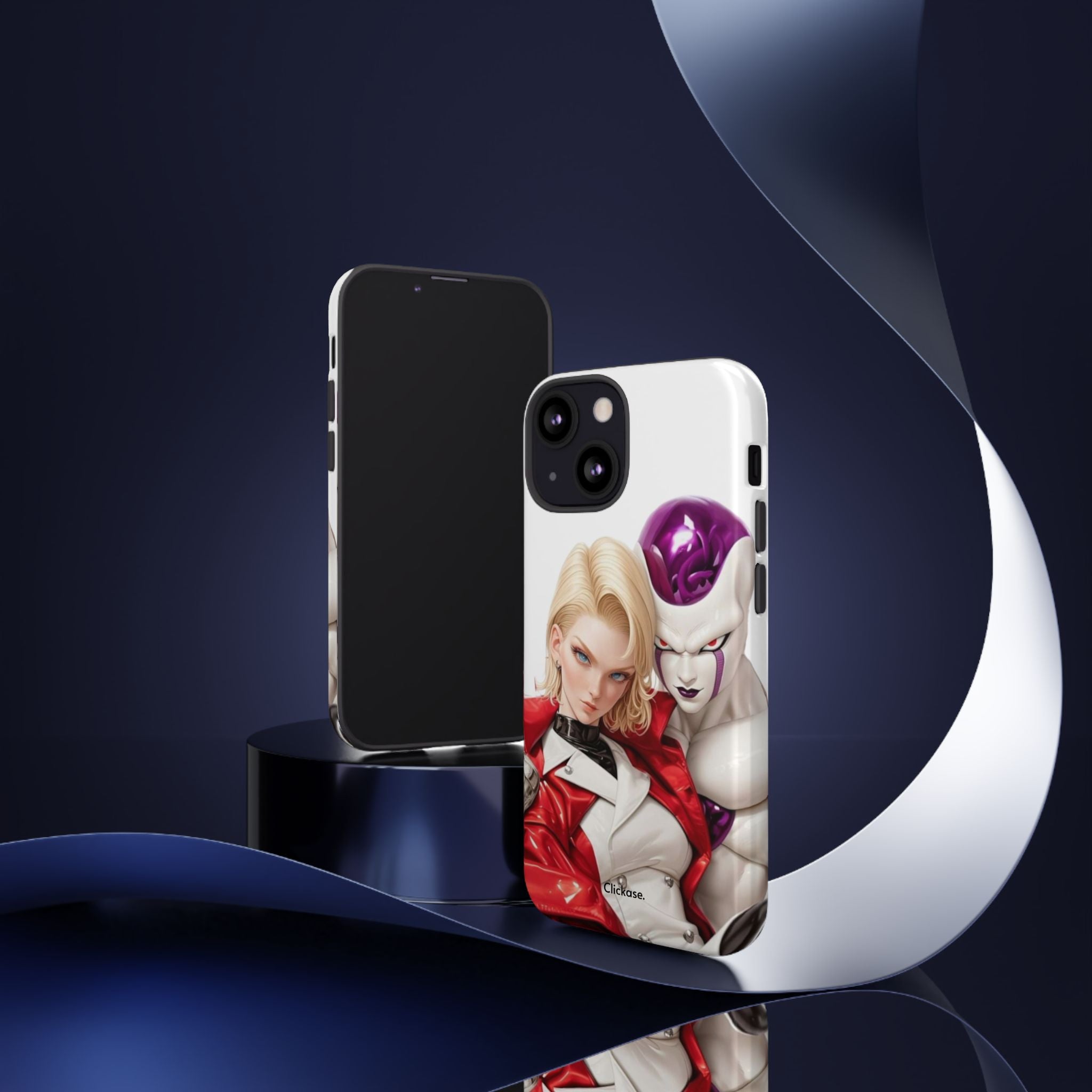 Frieza & Android 18 – Ultimate Power Duo Tough Phone Case by