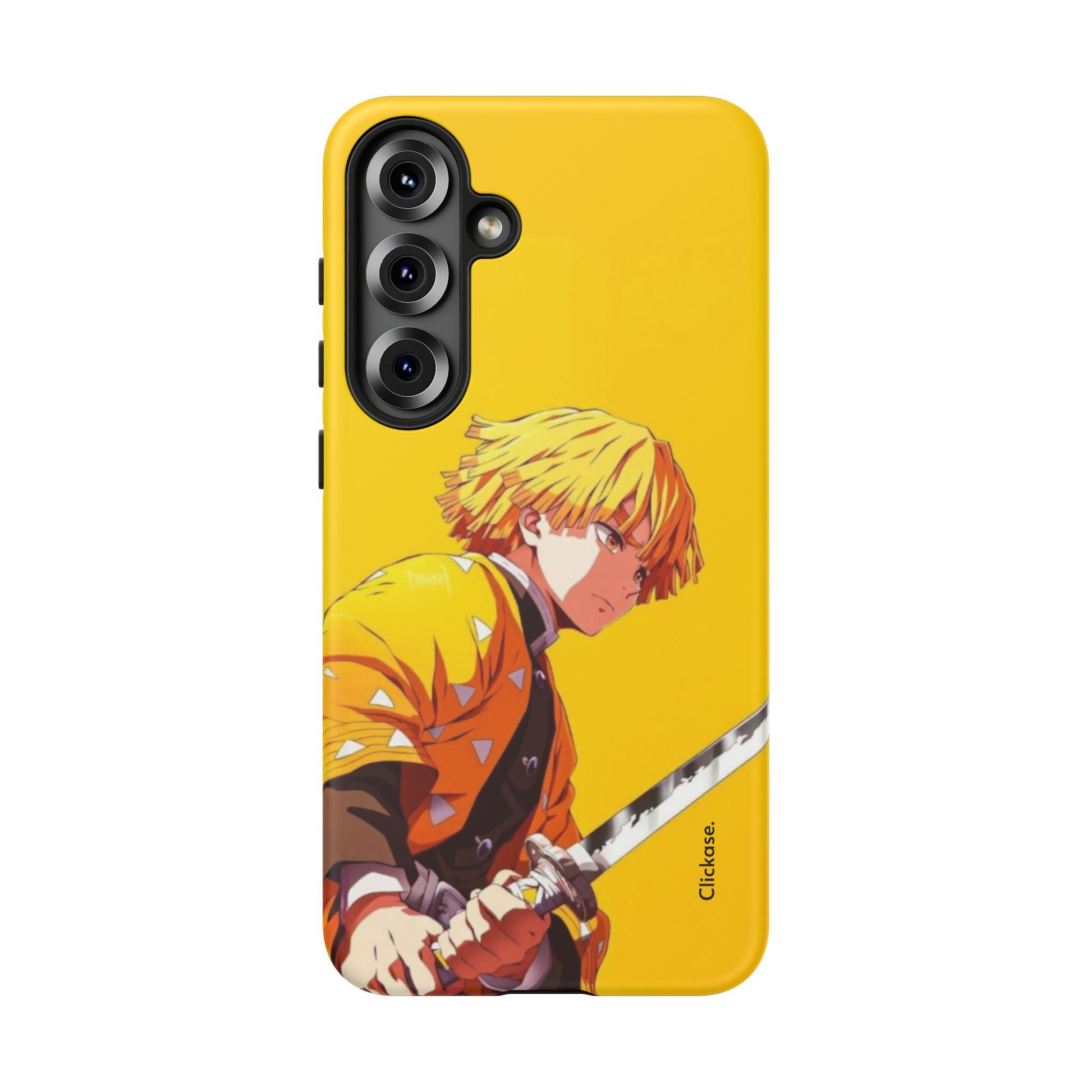 Zenitsu Agatsuma – Thunder Breathing Lightning Strike Tough Phone Case by