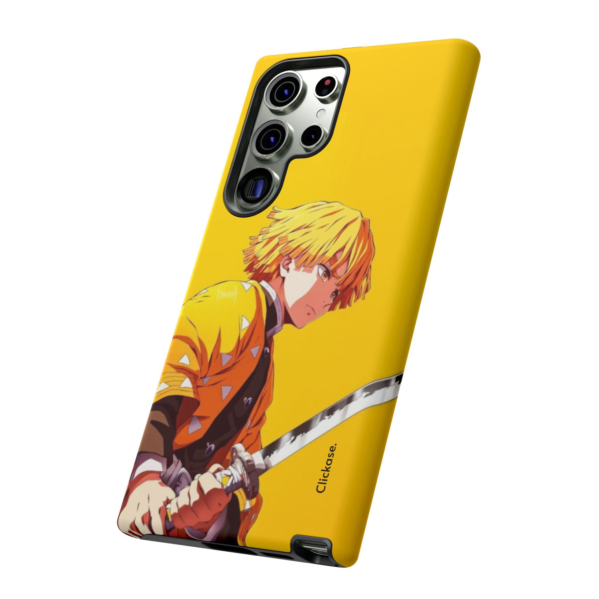 Zenitsu Agatsuma – Thunder Breathing Lightning Strike Tough Phone Case by