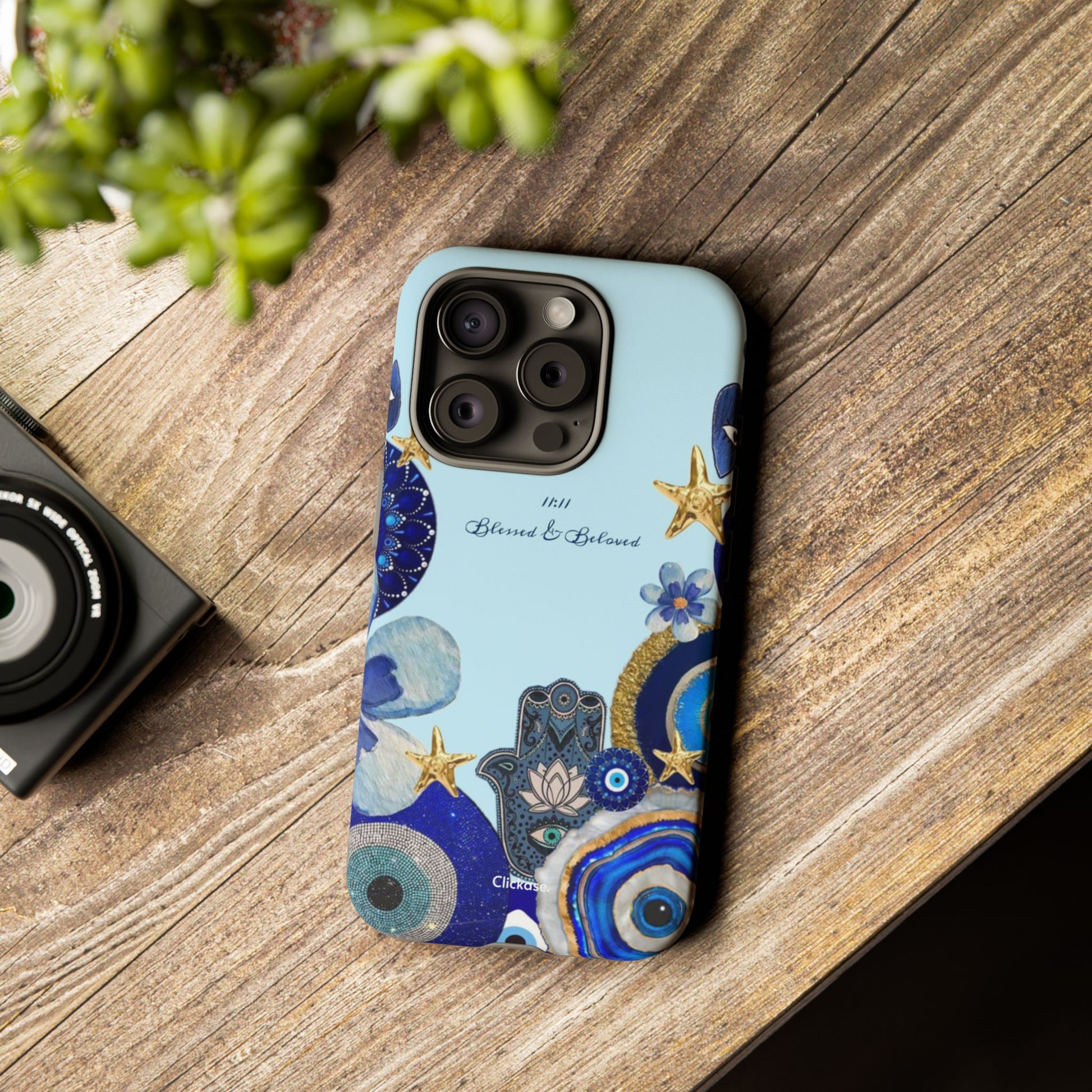 Hamsa Ocean-Inspired Tough Phone Case by
