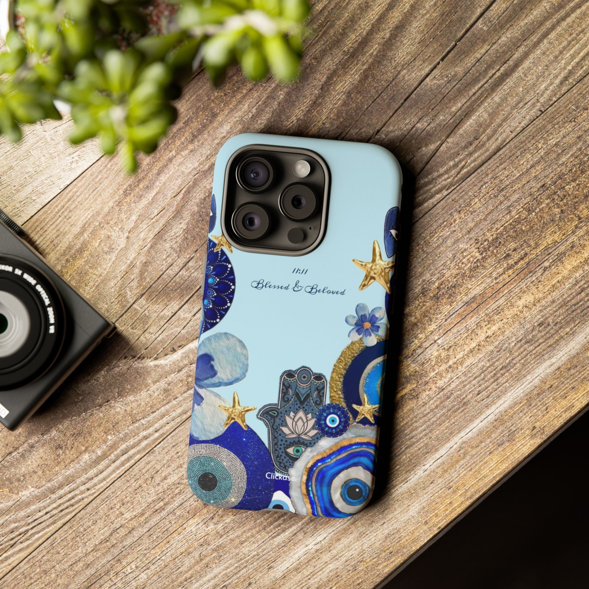 Hamsa Ocean-Inspired Tough Phone Case by