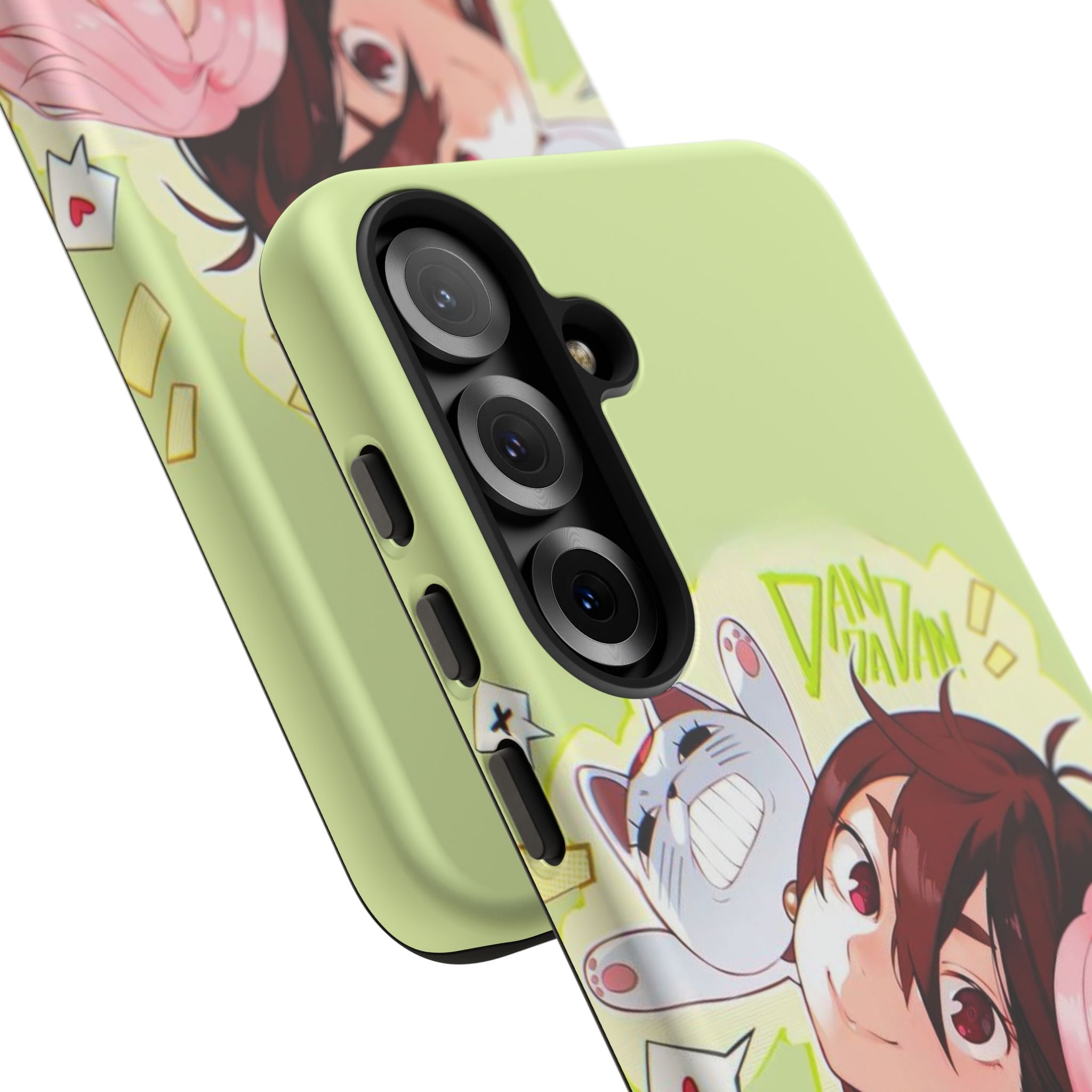 Momo & Aira - Dan Da Dan Tough Phone CasePhone CaseClickase®Momo & Aira