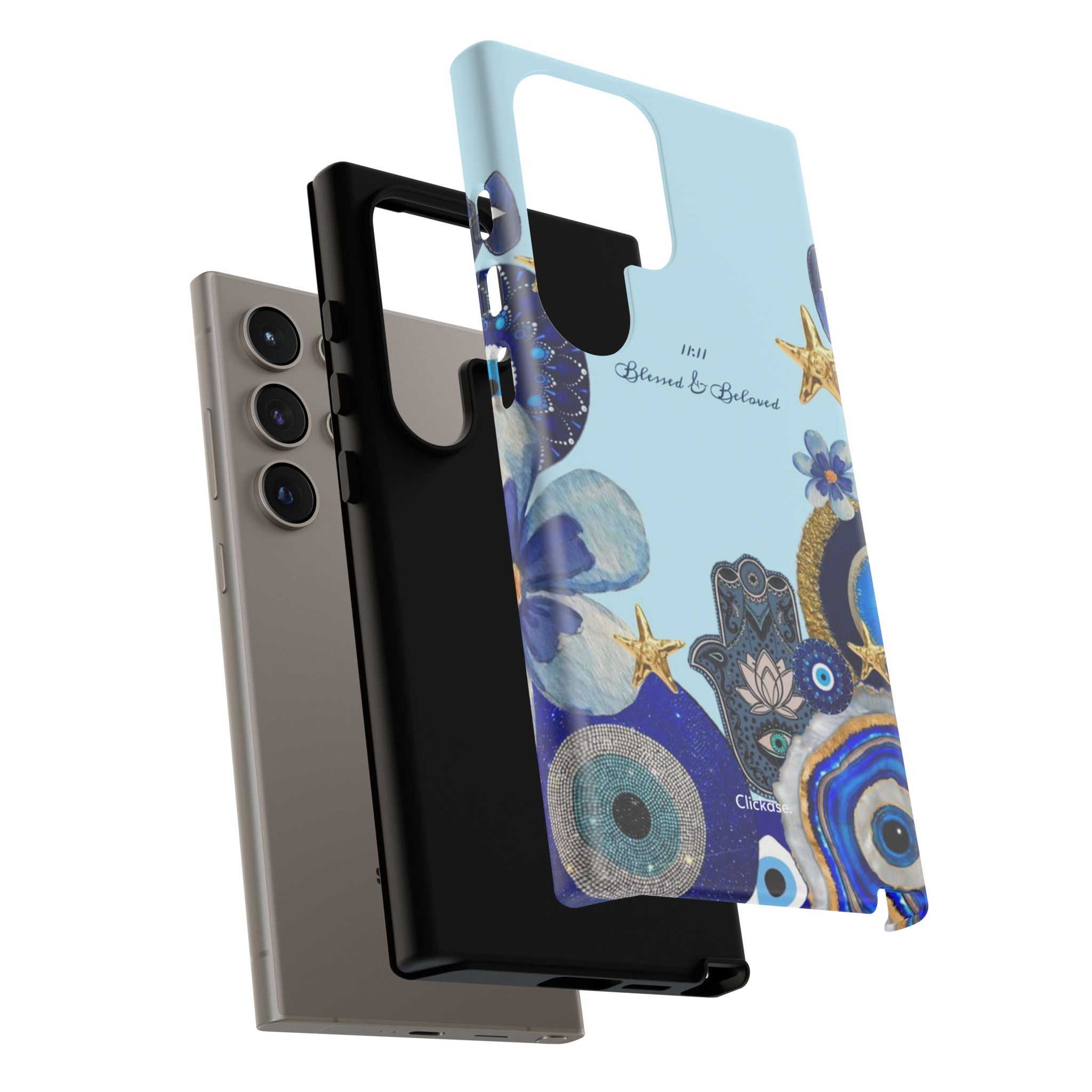 Hamsa Ocean-Inspired Tough Phone Case by