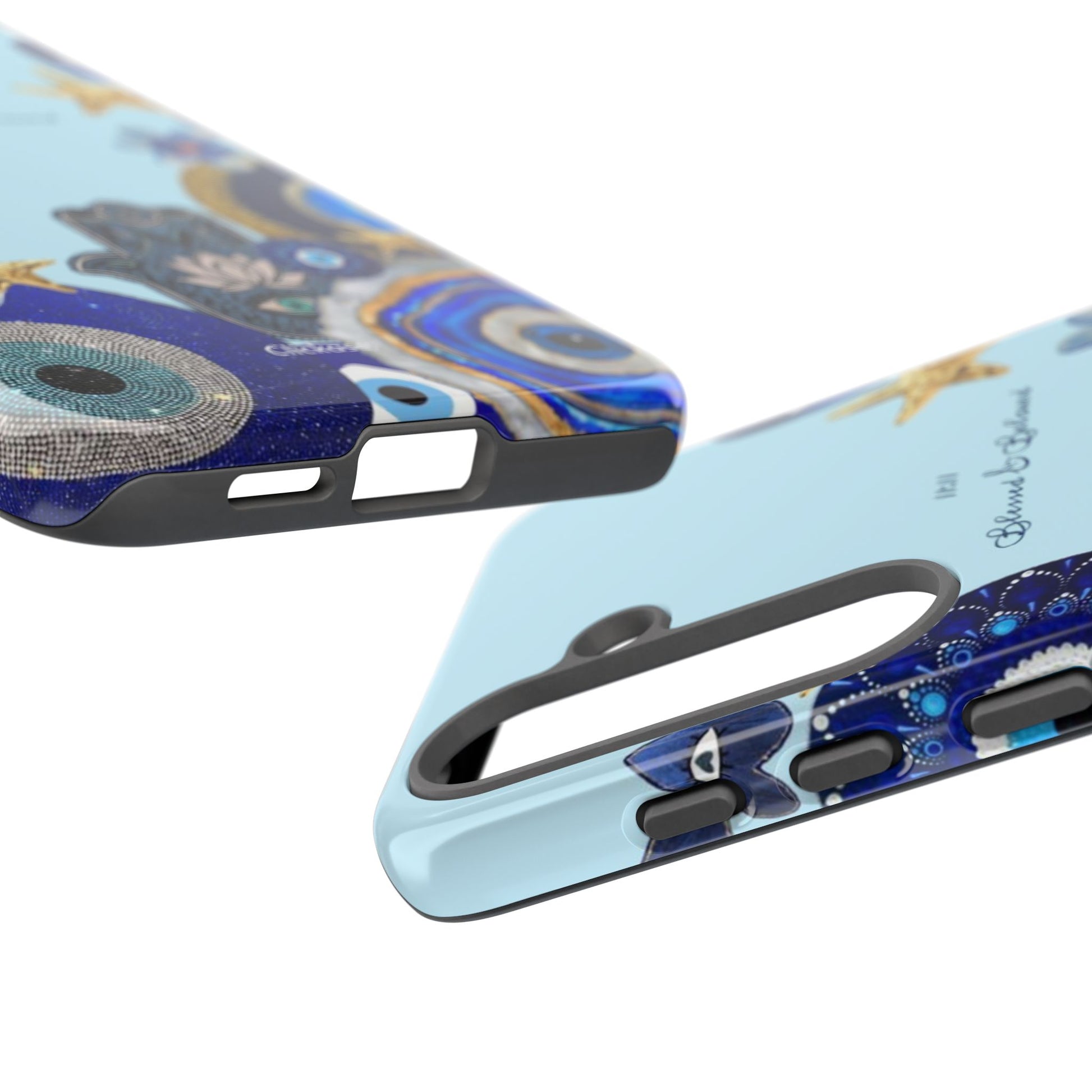 Hamsa Ocean-Inspired Tough Phone Case by
