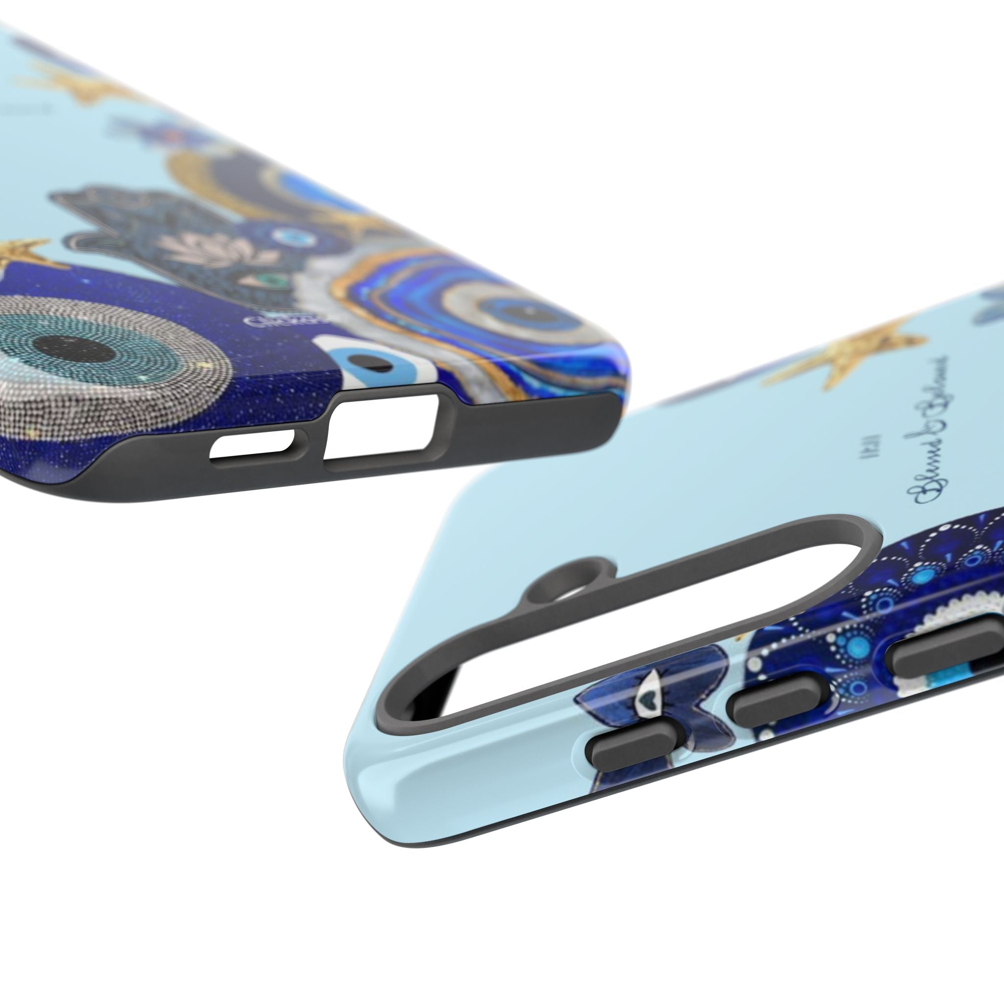 Hamsa Ocean-Inspired Tough Phone Case by