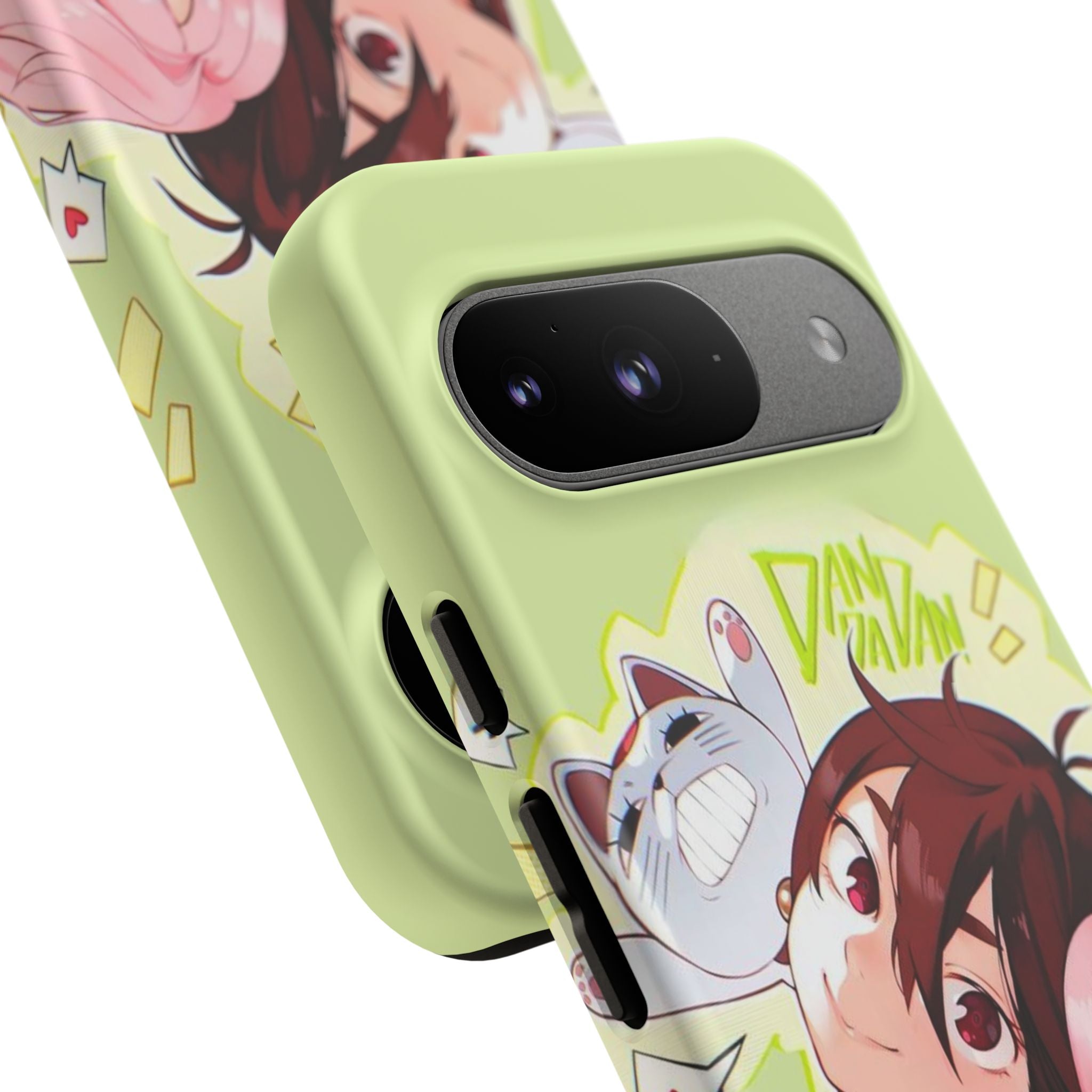 Momo & Aira - Dan Da Dan Tough Phone CasePhone CaseClickase®Momo & Aira