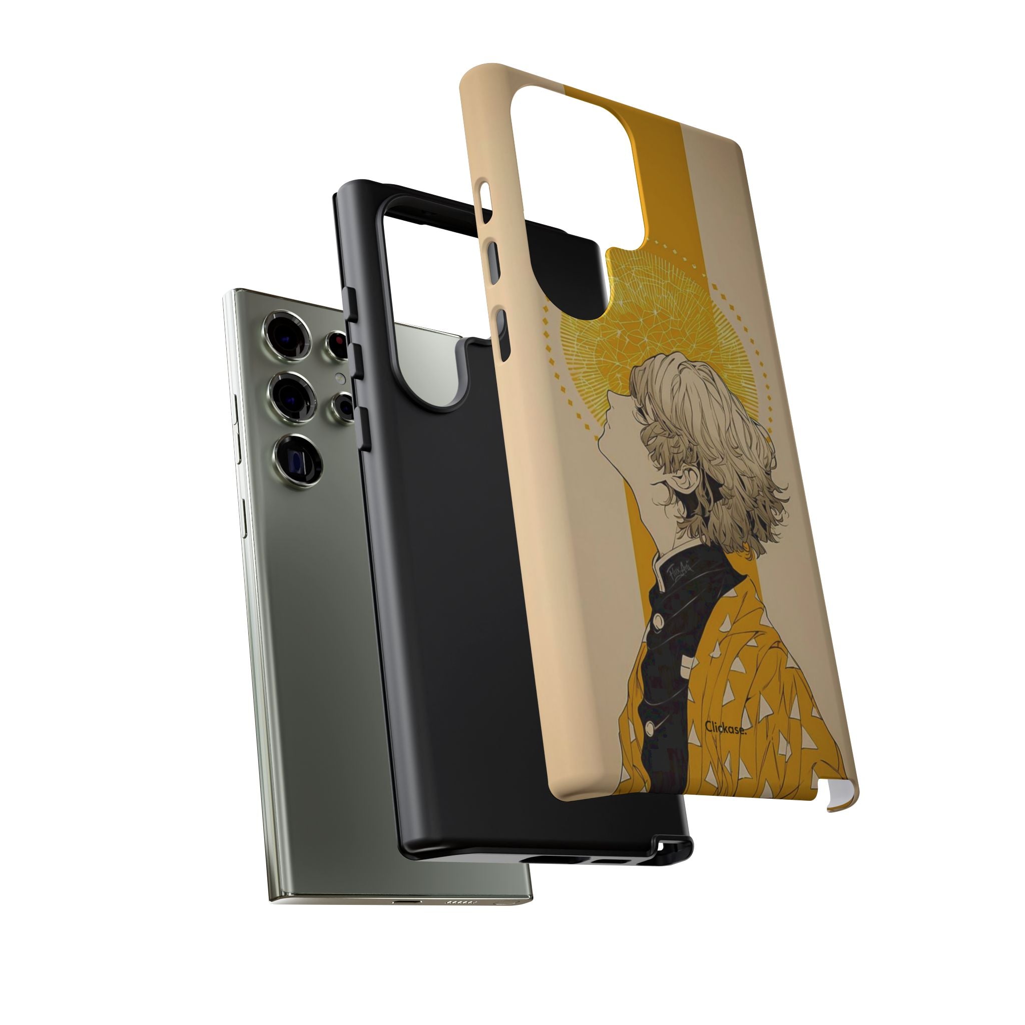 Stylish Phone Case - Artistic Tough Case for Protection, Gift for Him/Phone CaseClickase®Stylish Phone Case