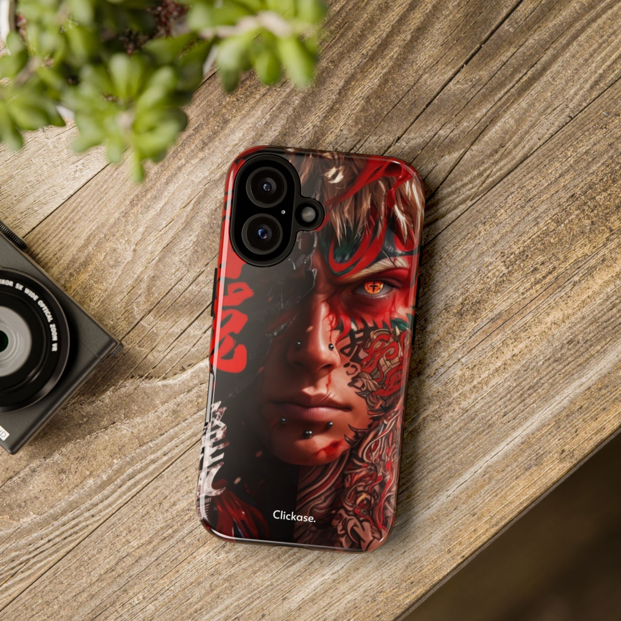 Evil Eye Anime - Tough Phone Case by