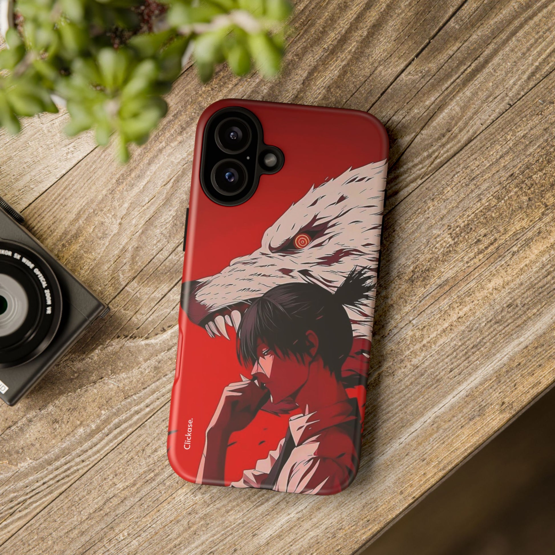 Samurai Wolf - Tough Phone Case by