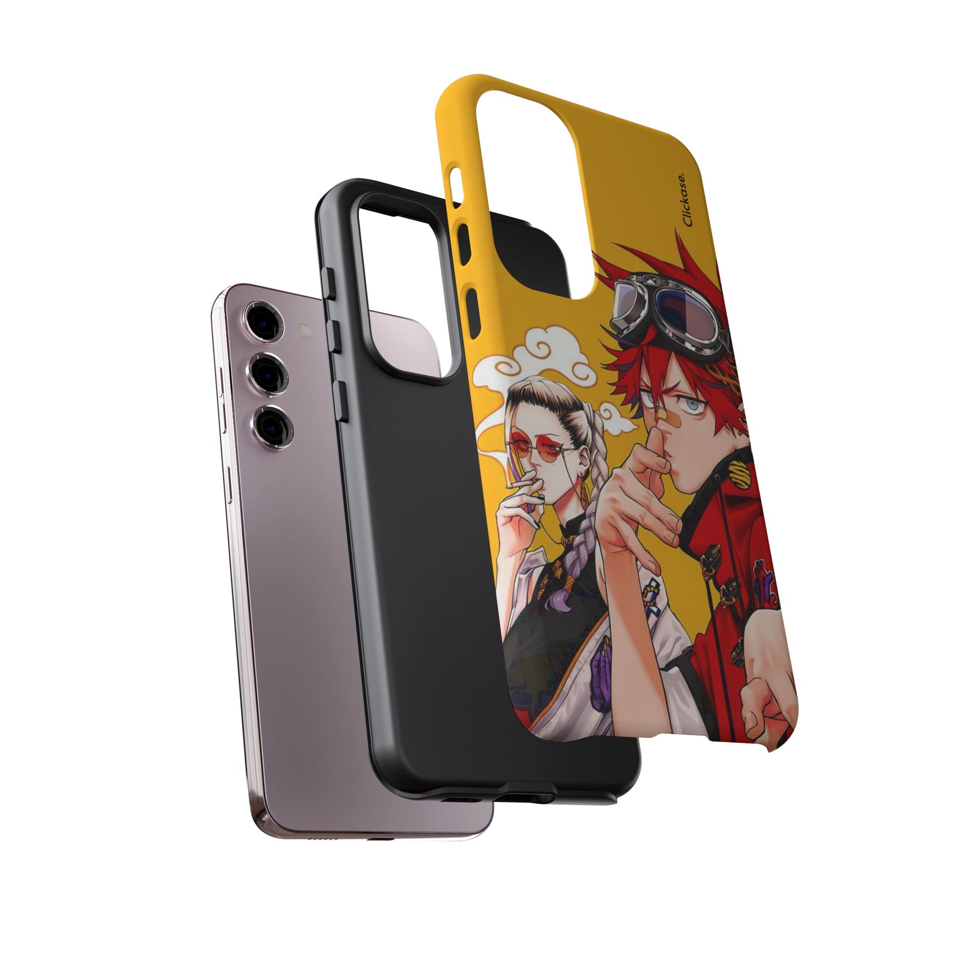 Alma & Tao Saotome - Gokurakugai Tough Phone Case by