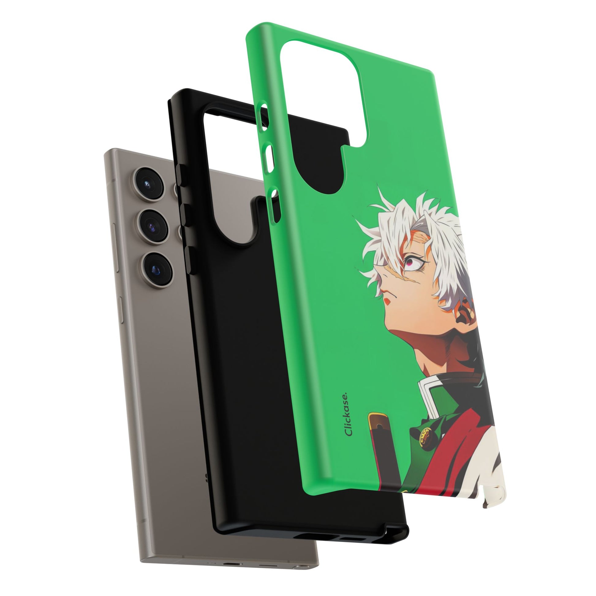 Sanemi Shinazugawa – Wind Hashira Fury Tough Phone Case by