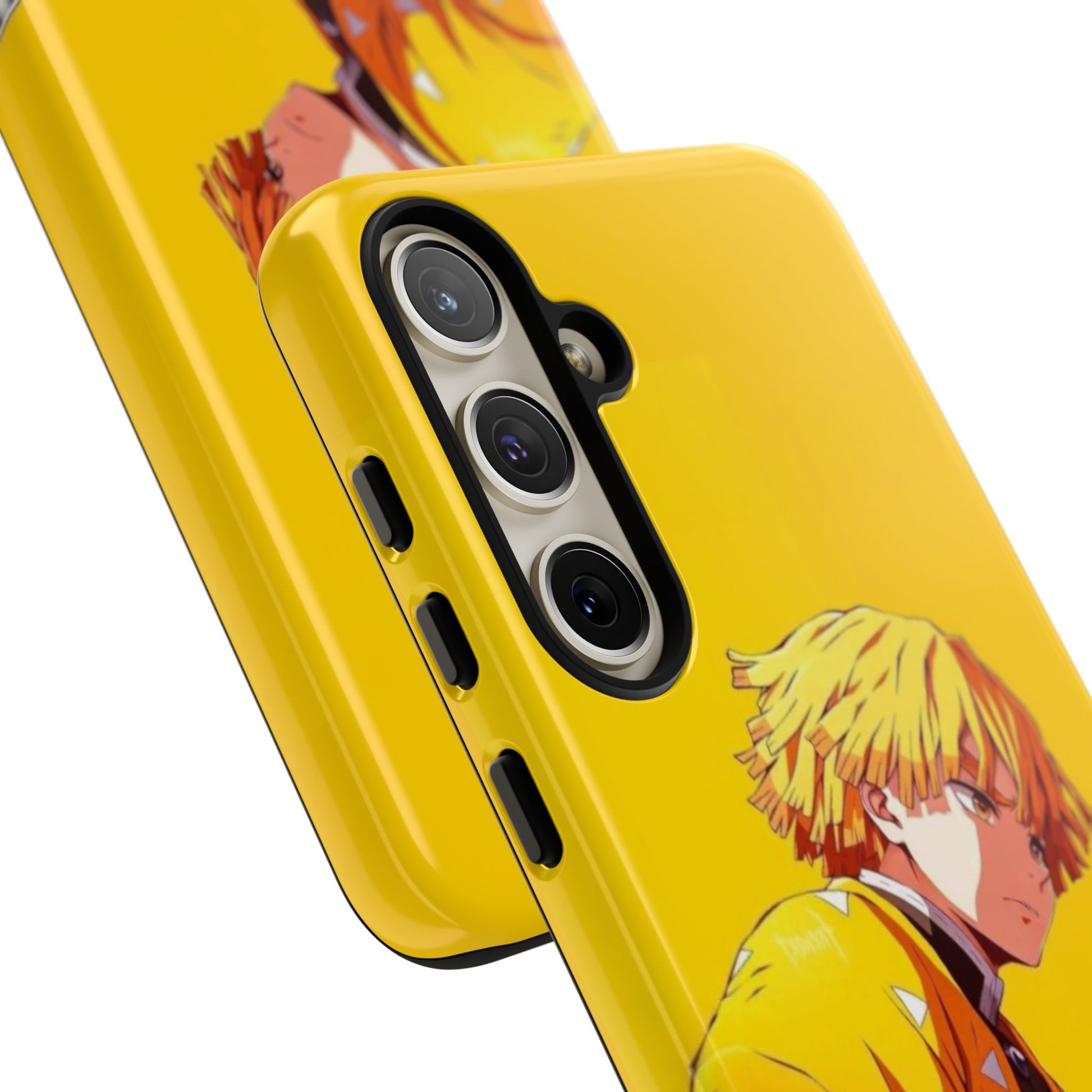 Zenitsu Agatsuma – Thunder Breathing Lightning Strike Tough Phone Case by