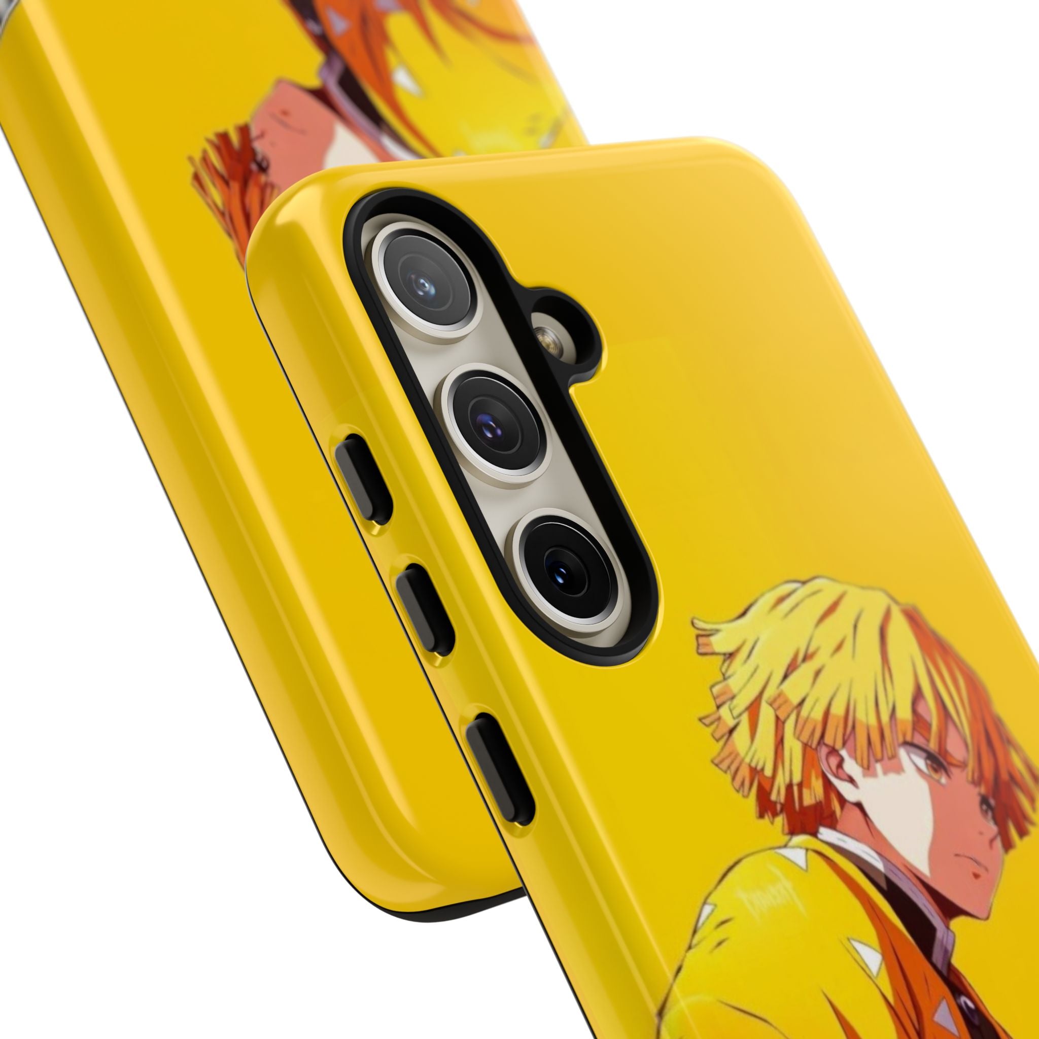 Zenitsu Agatsuma – Thunder Breathing Lightning Strike Tough Phone Case by