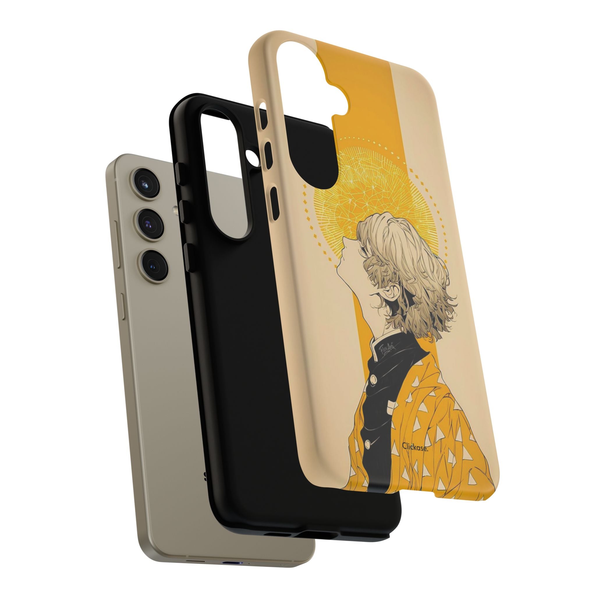 Stylish Phone Case - Artistic Tough Case for Protection, Gift for Him/Phone CaseClickase®Stylish Phone Case