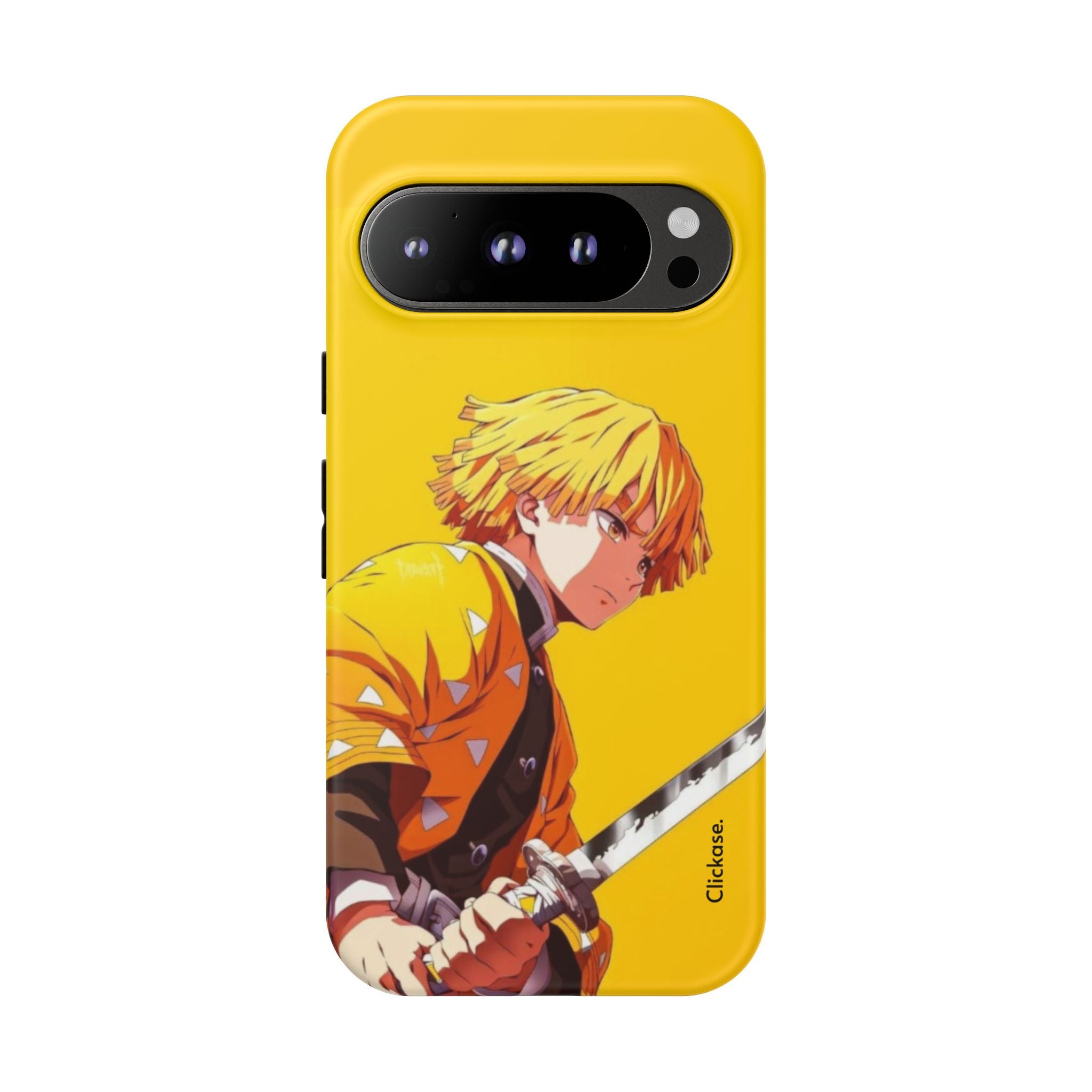 Zenitsu Agatsuma – Thunder Breathing Lightning Strike Tough Phone Case by