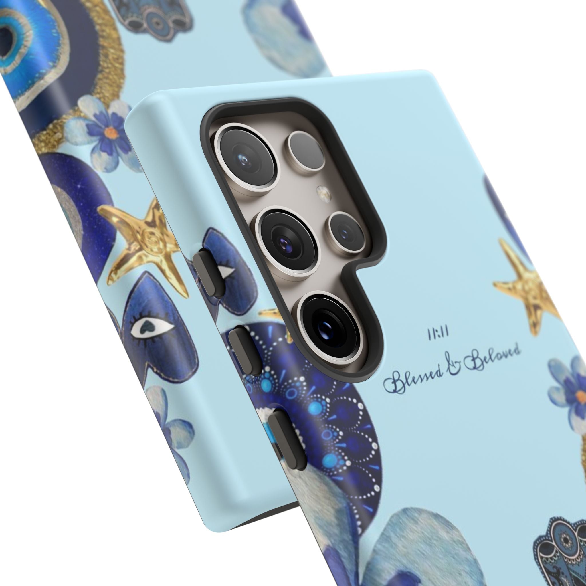 Hamsa Ocean-Inspired Tough Phone Case by