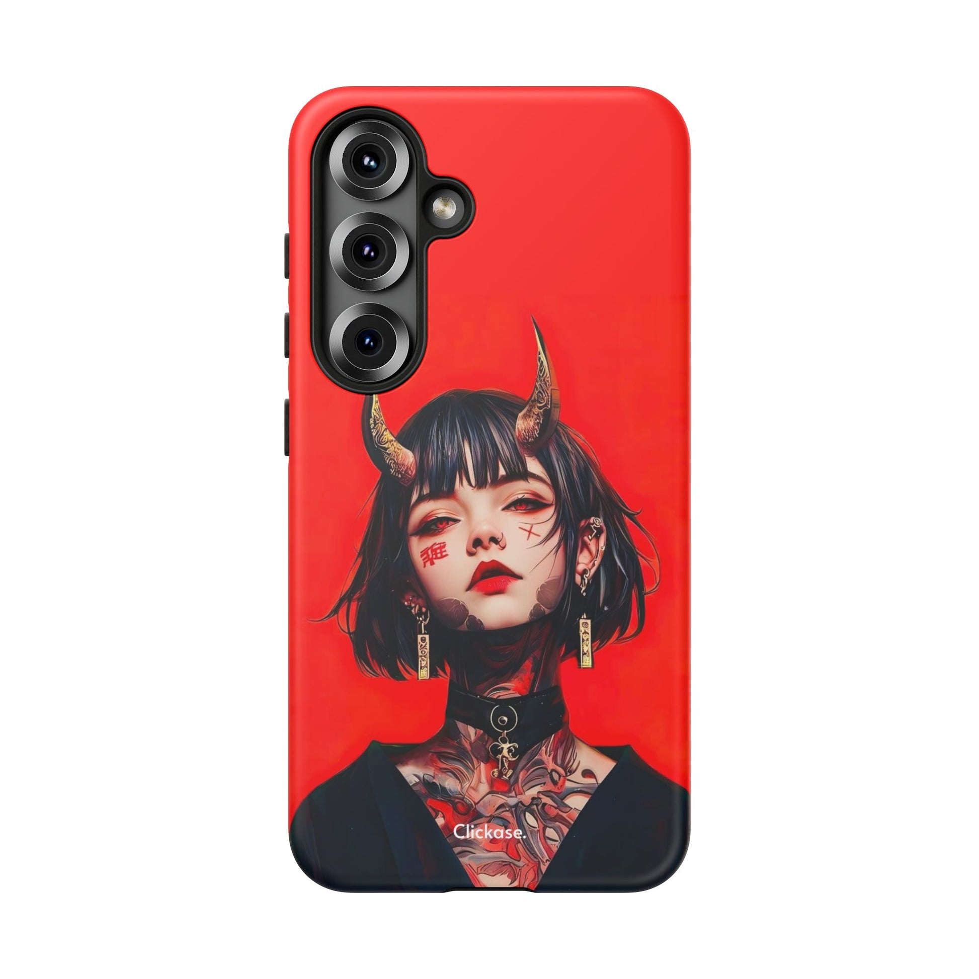 Stylish Phone Case with Edgy Design, Unique Phone Cover, Gothic Aesthetic Accessories, Trendy Cell Phone Case, Perfect Gift for Teens by