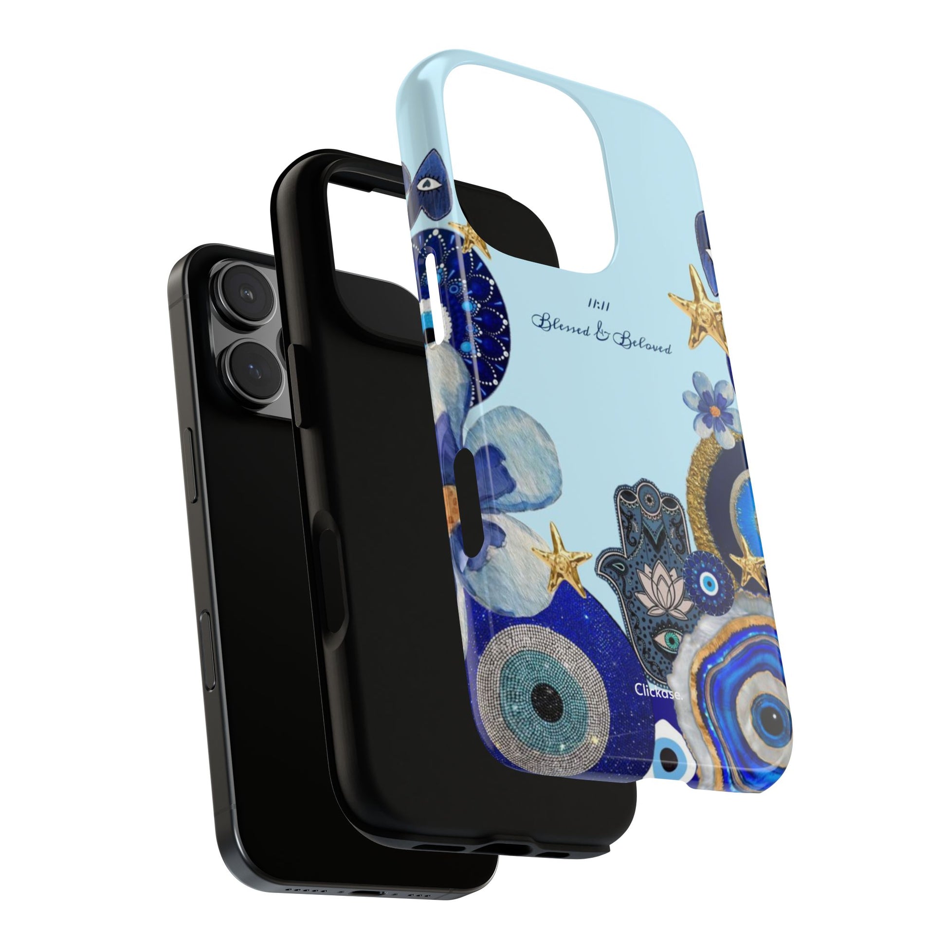 Hamsa Ocean-Inspired Tough Phone Case by