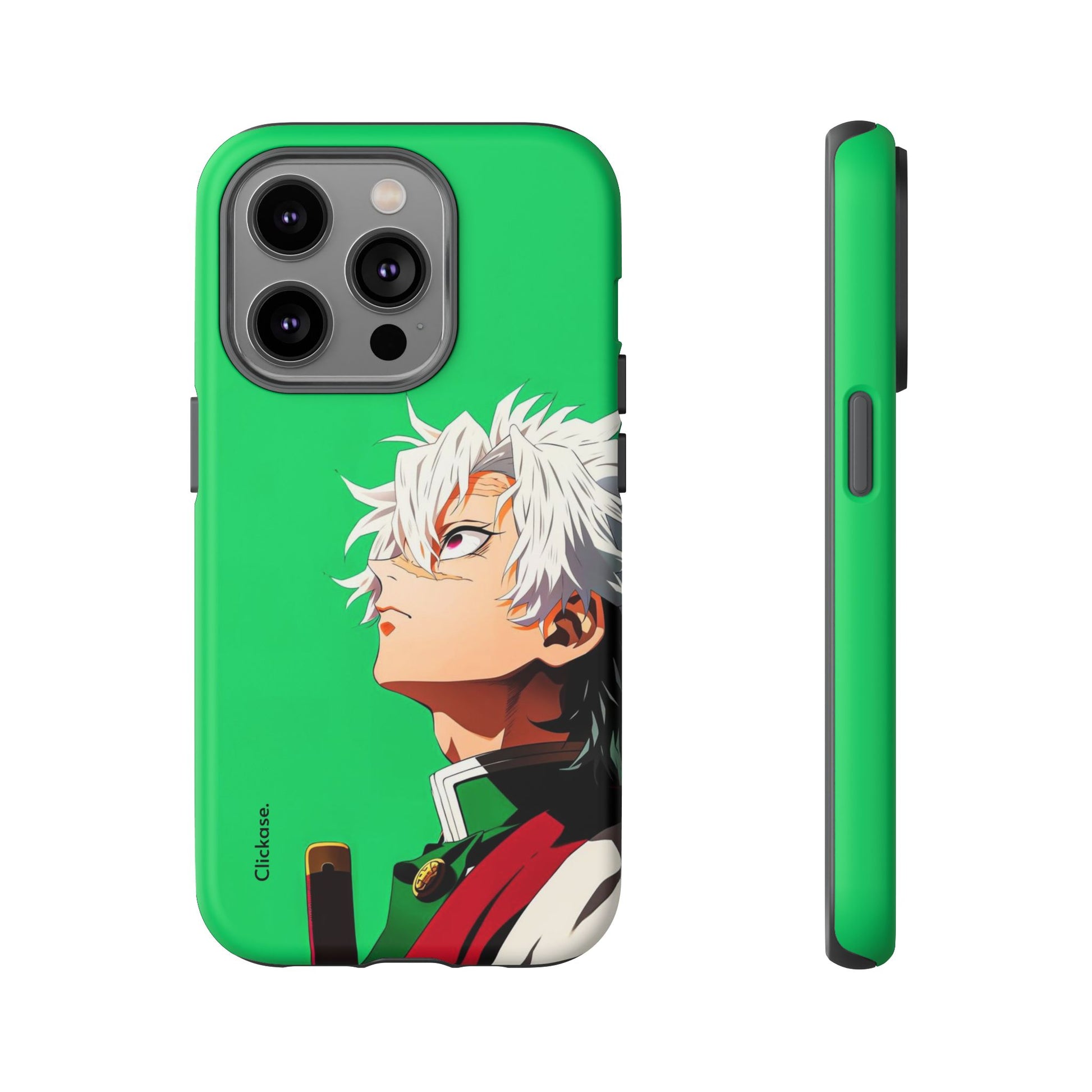 Sanemi Shinazugawa – Wind Hashira Fury Tough Phone Case by