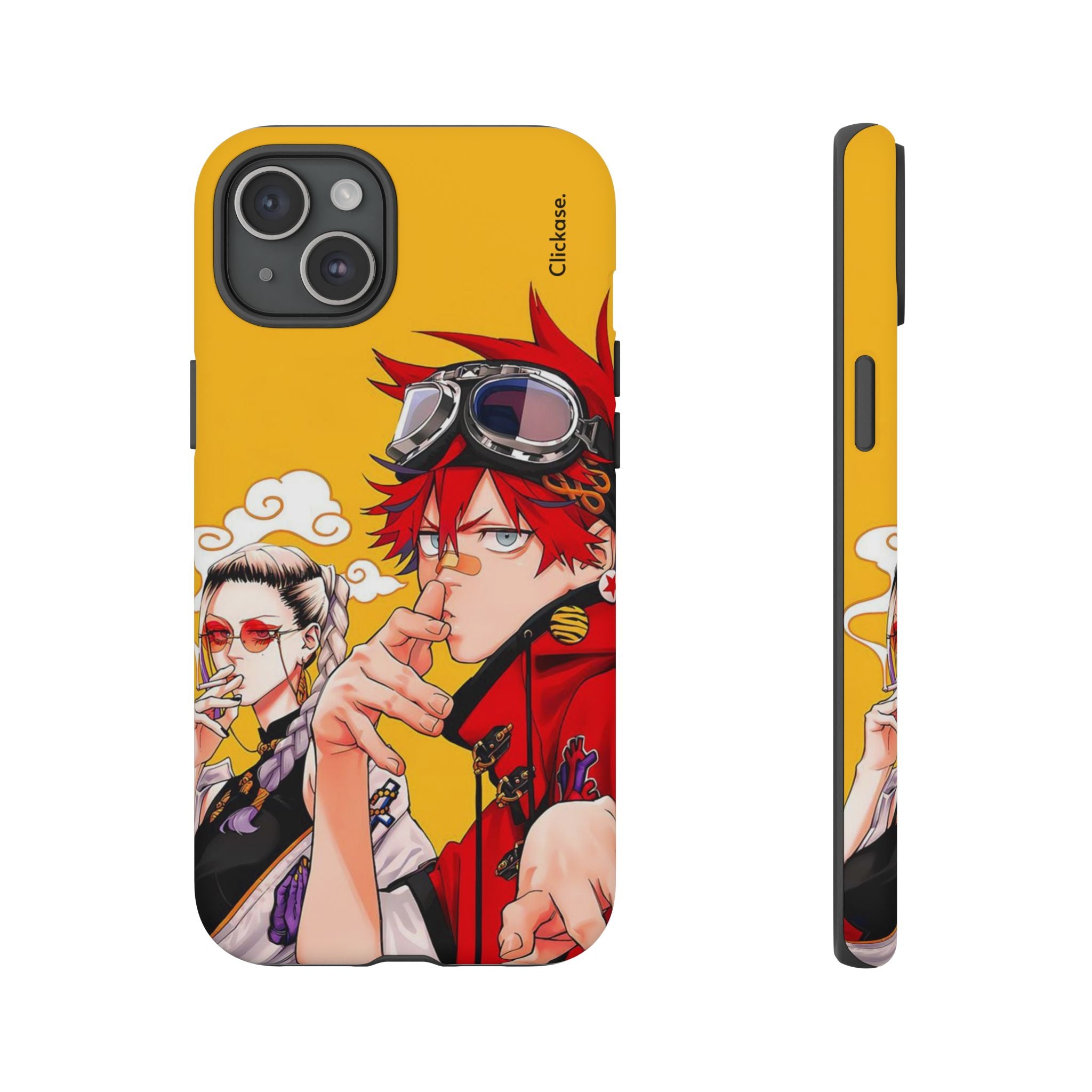 Alma & Tao Saotome - Gokurakugai Tough Phone Case by