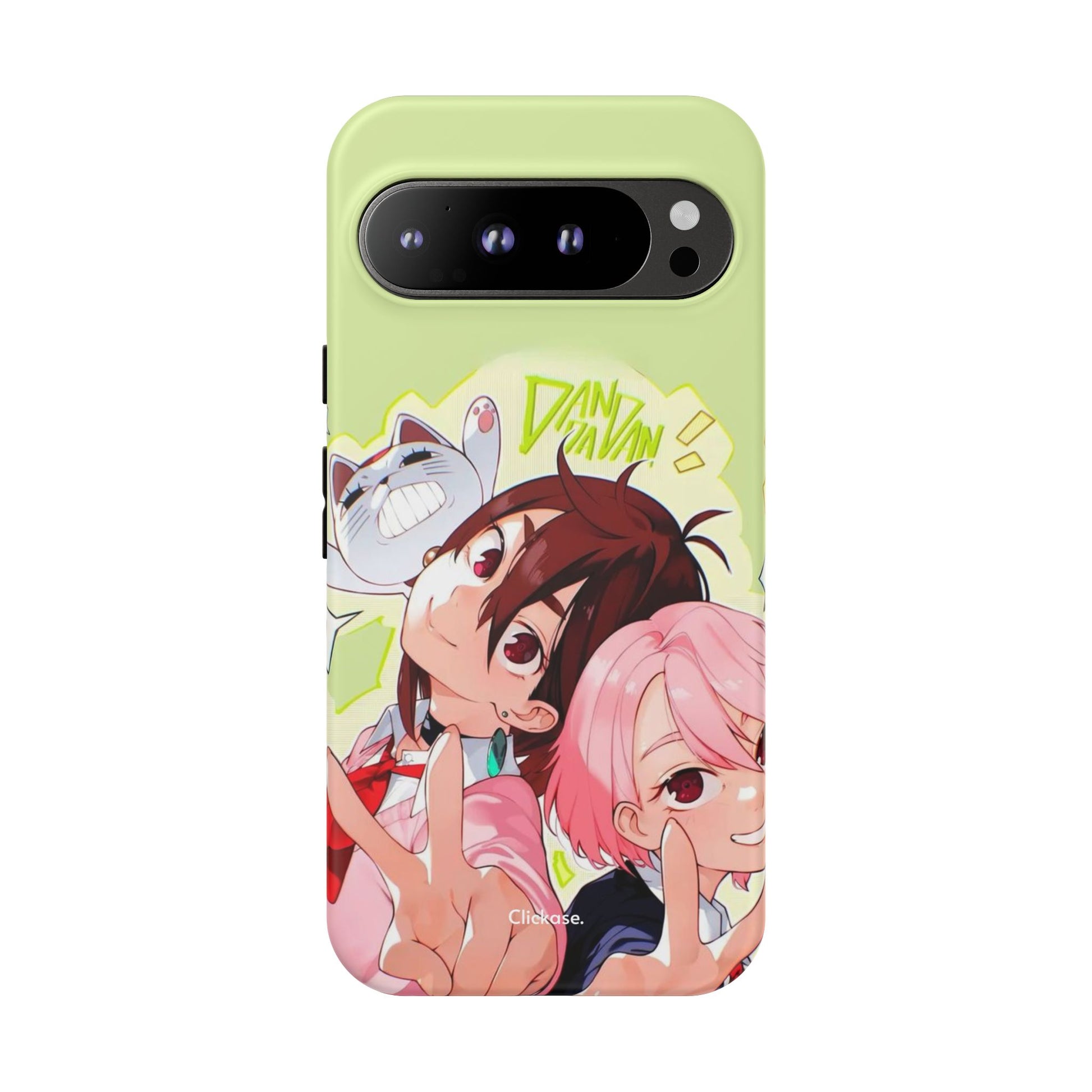 Momo & Aira - Dan Da Dan Tough Phone CasePhone CaseClickase®Momo & Aira