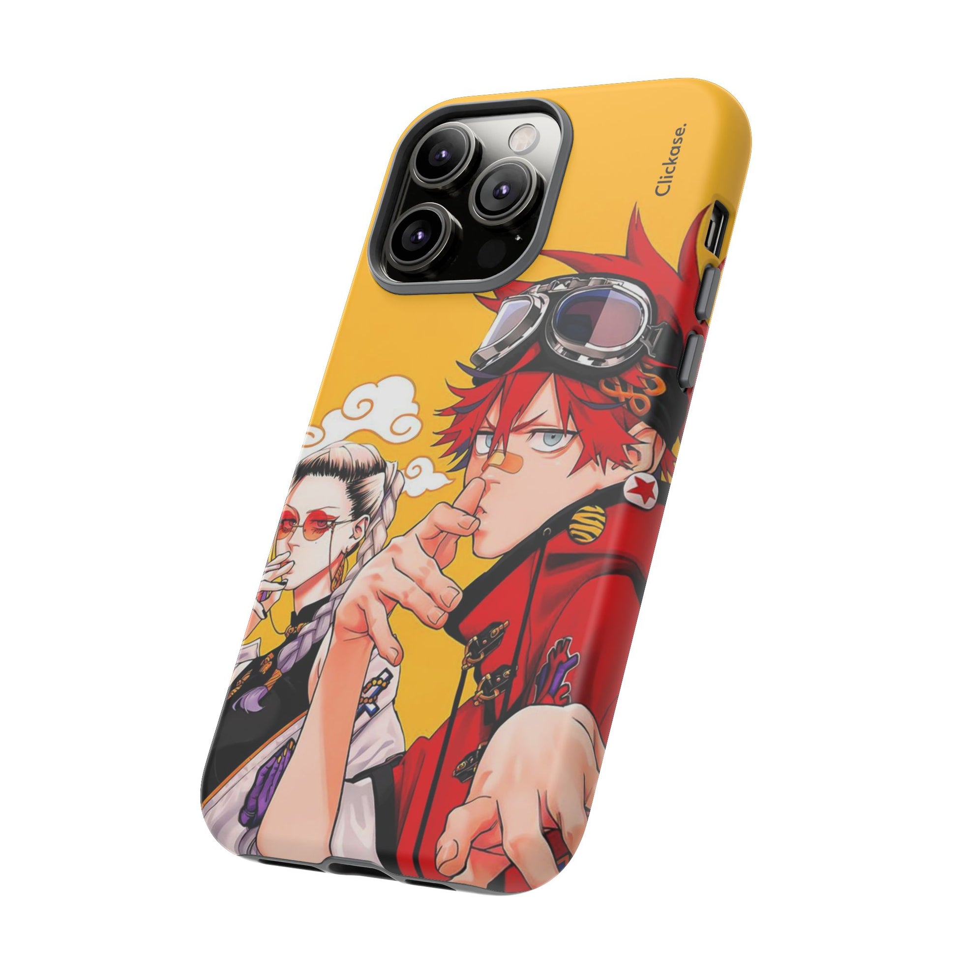 Alma & Tao Saotome - Gokurakugai Tough Phone Case by