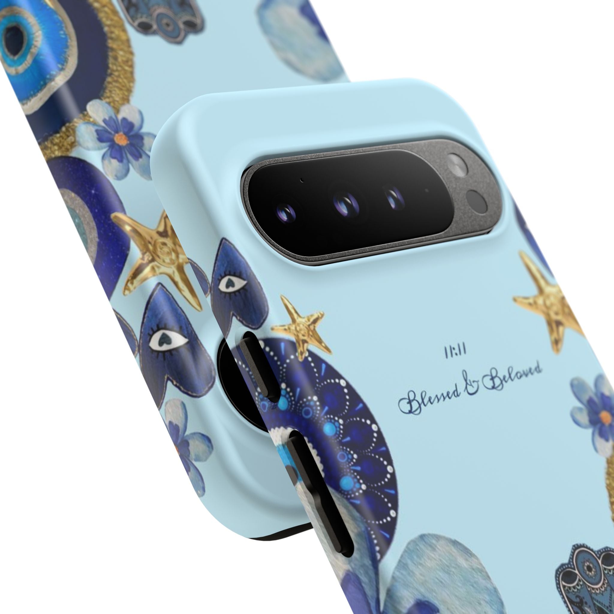 Hamsa Ocean-Inspired Tough Phone Case by