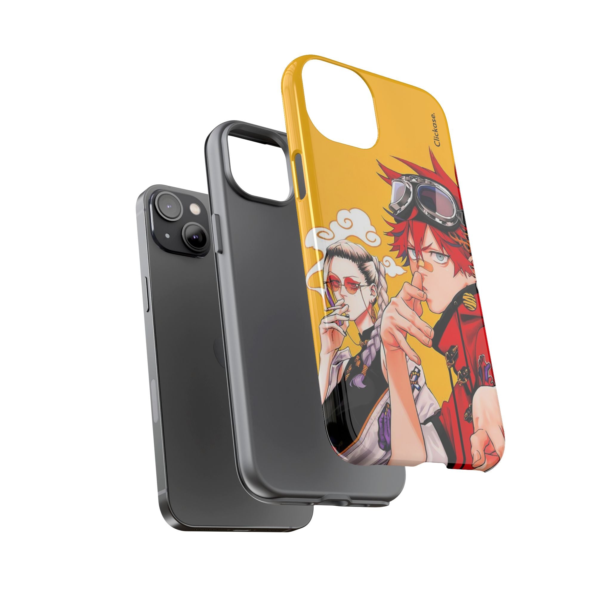 Alma & Tao Saotome - Gokurakugai Tough Phone Case by