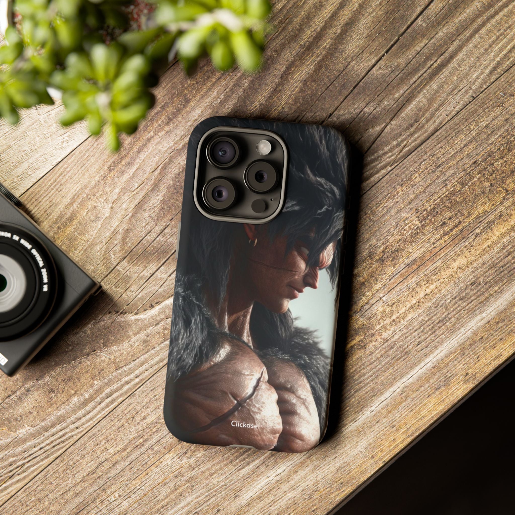 Broly Super Saiyan 4 Black – Berserker Edition Tough Phone Case by