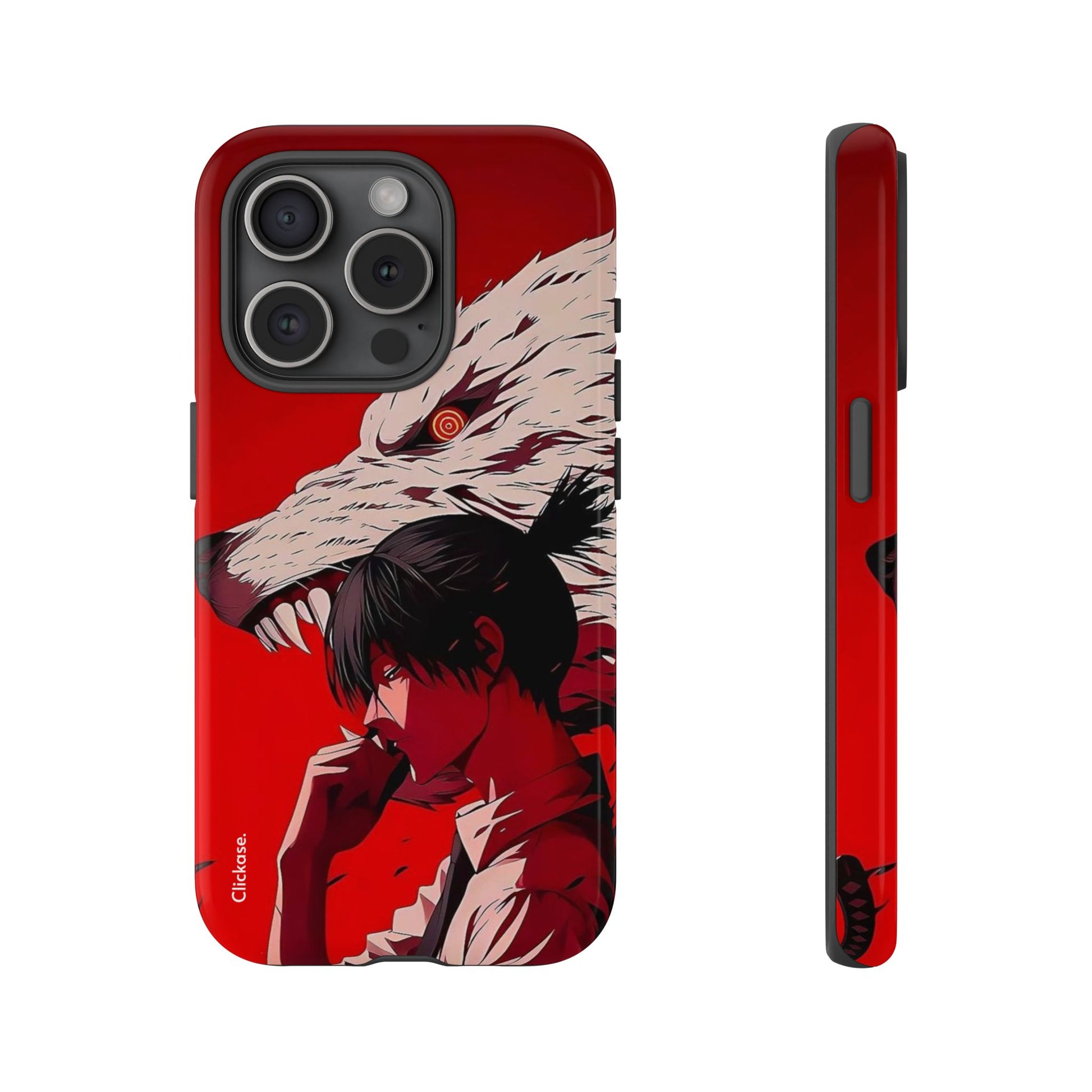 Samurai Wolf - Tough Phone Case by