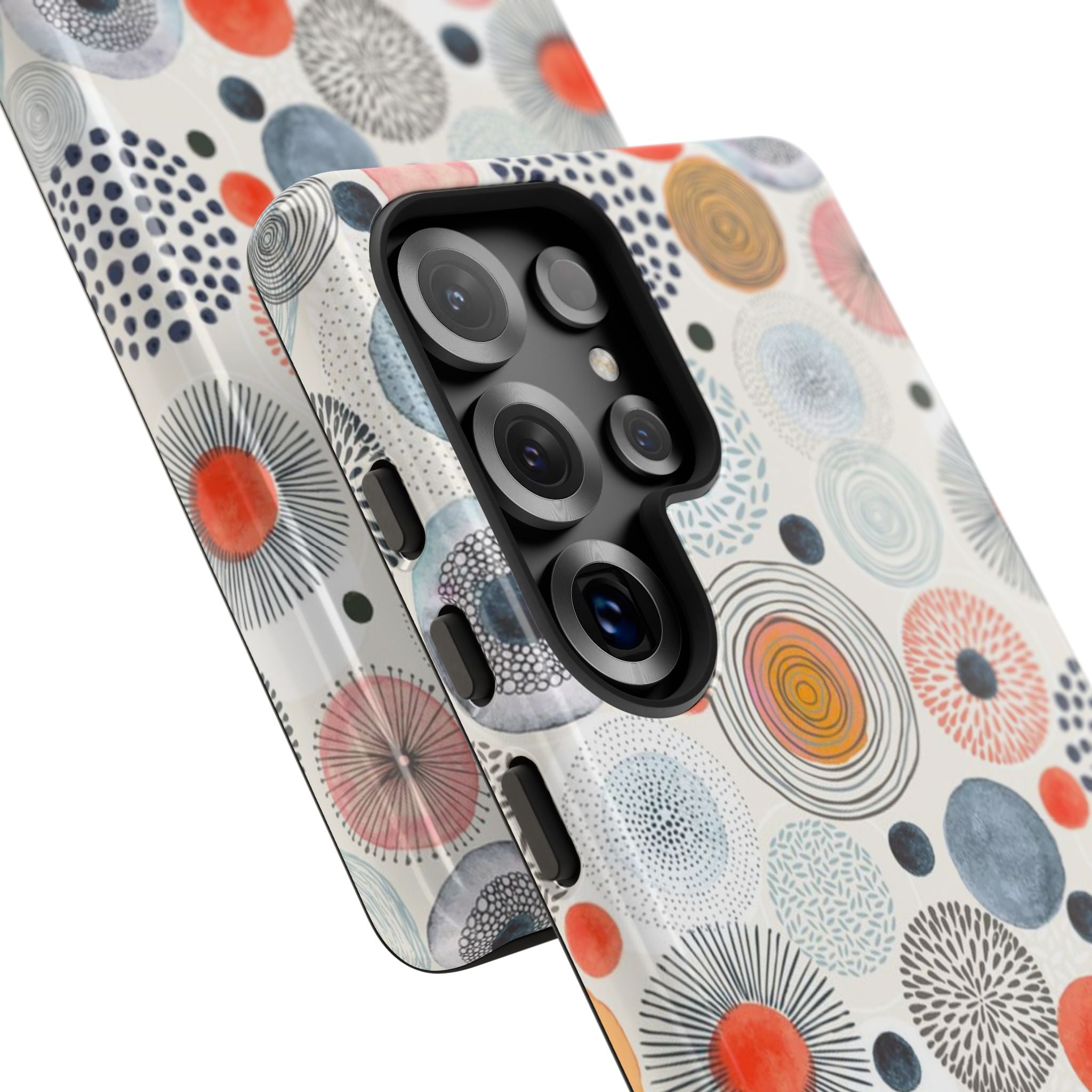 Colorful Abstract Tough Phone Case by