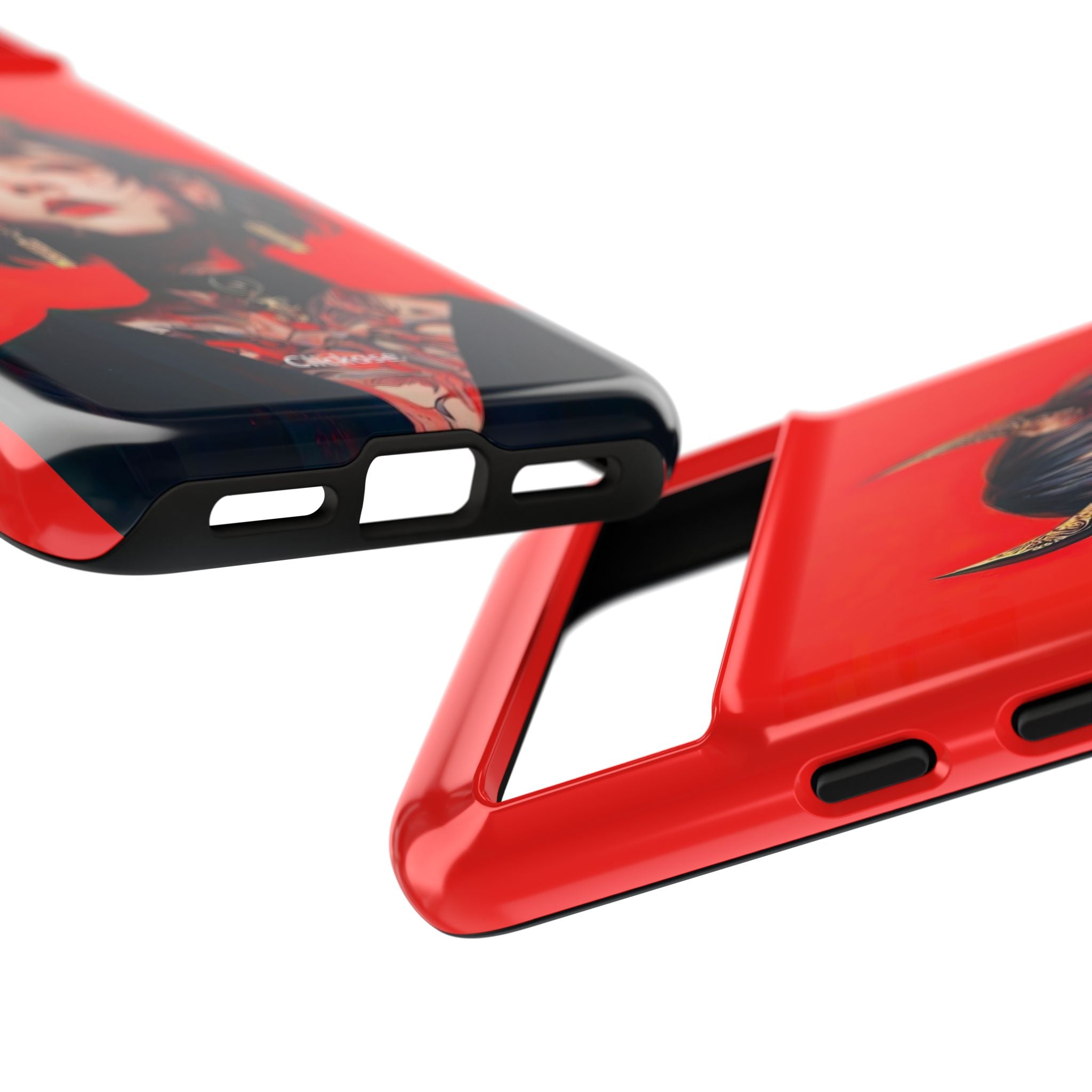 Stylish Phone Case with Edgy Design, Unique Phone Cover, Gothic Aesthetic Accessories, Trendy Cell Phone Case, Perfect Gift for Teens by