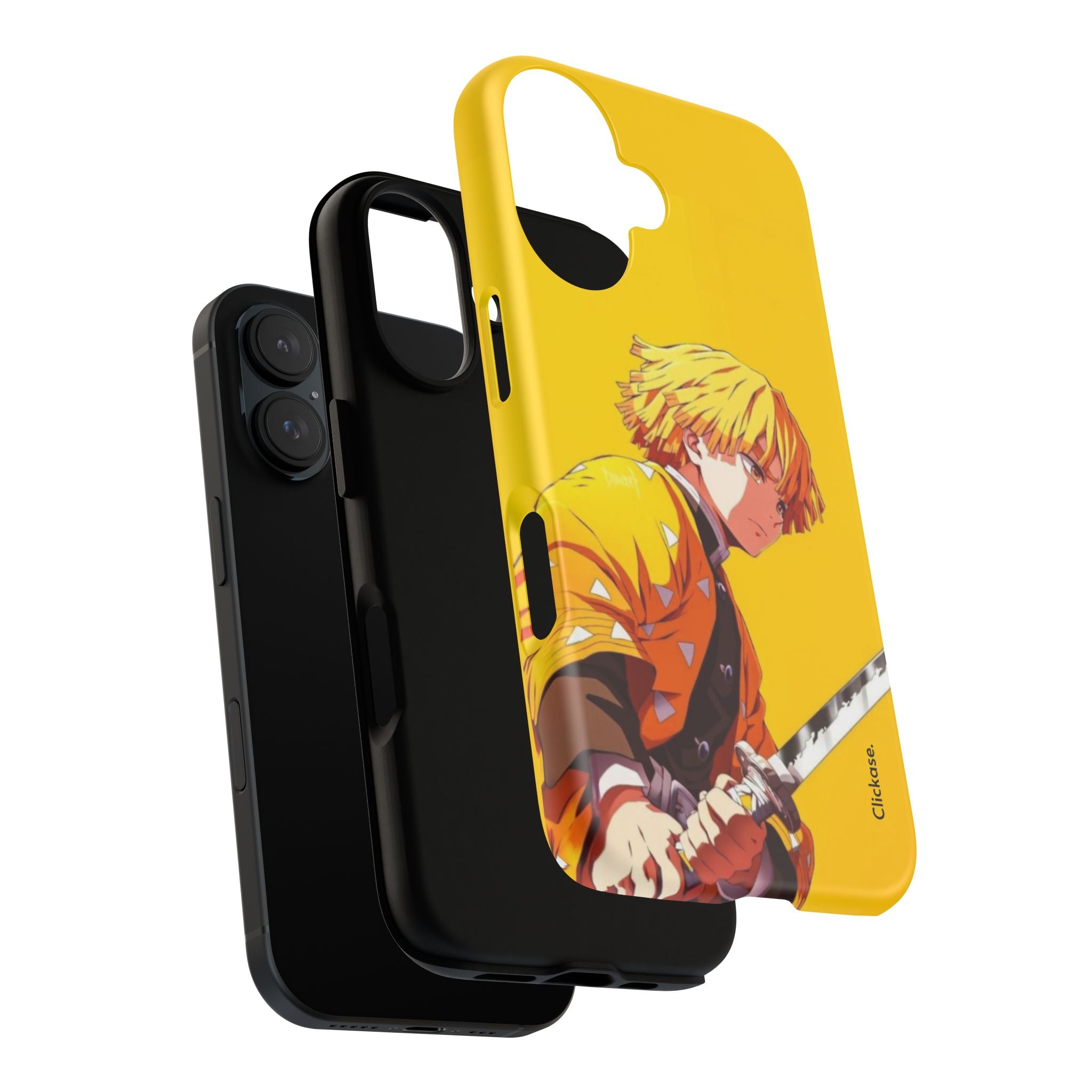 Zenitsu Agatsuma – Thunder Breathing Lightning Strike Tough Phone Case by