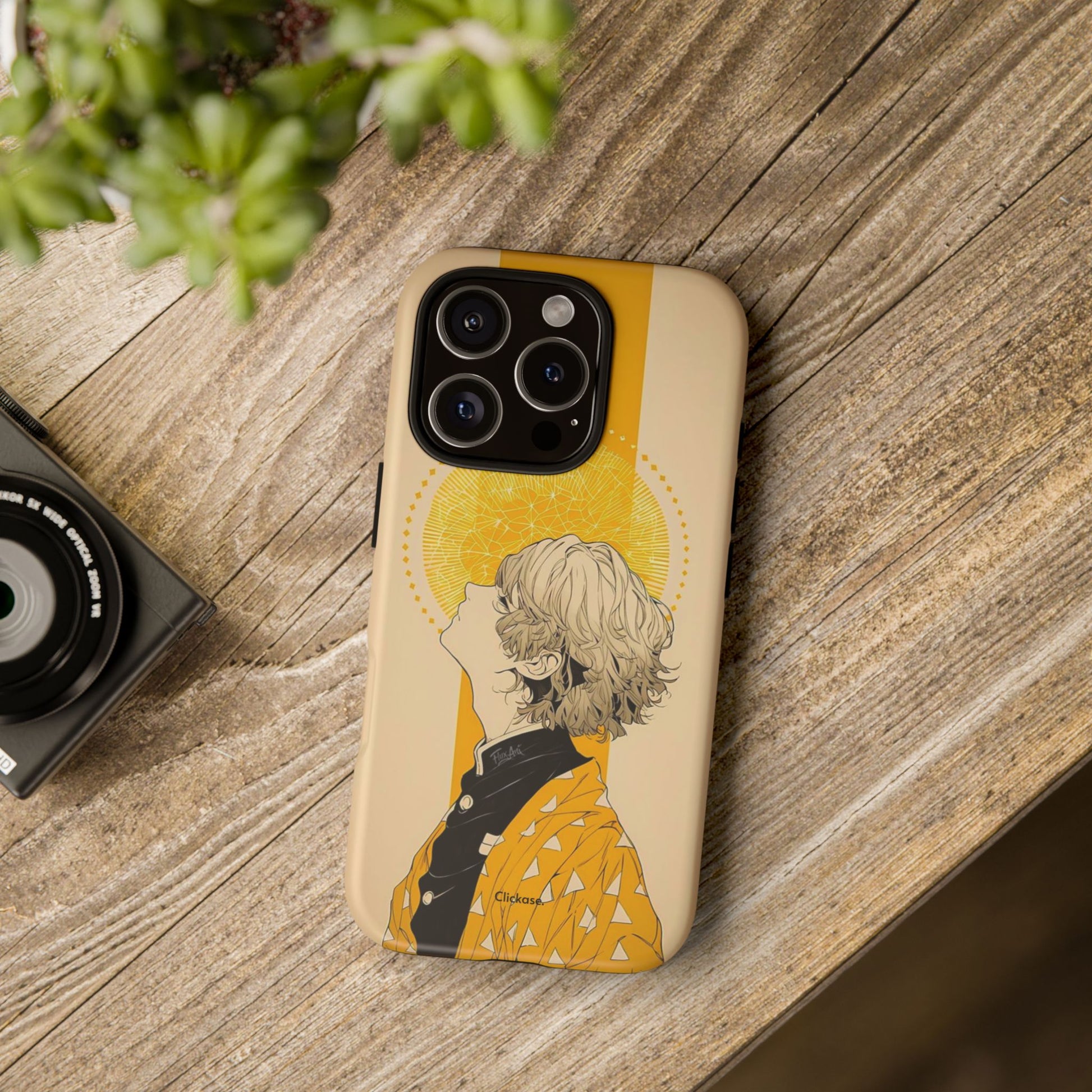 Stylish Phone Case - Artistic Tough Case for Protection, Gift for Him/Phone CaseClickase®Stylish Phone Case