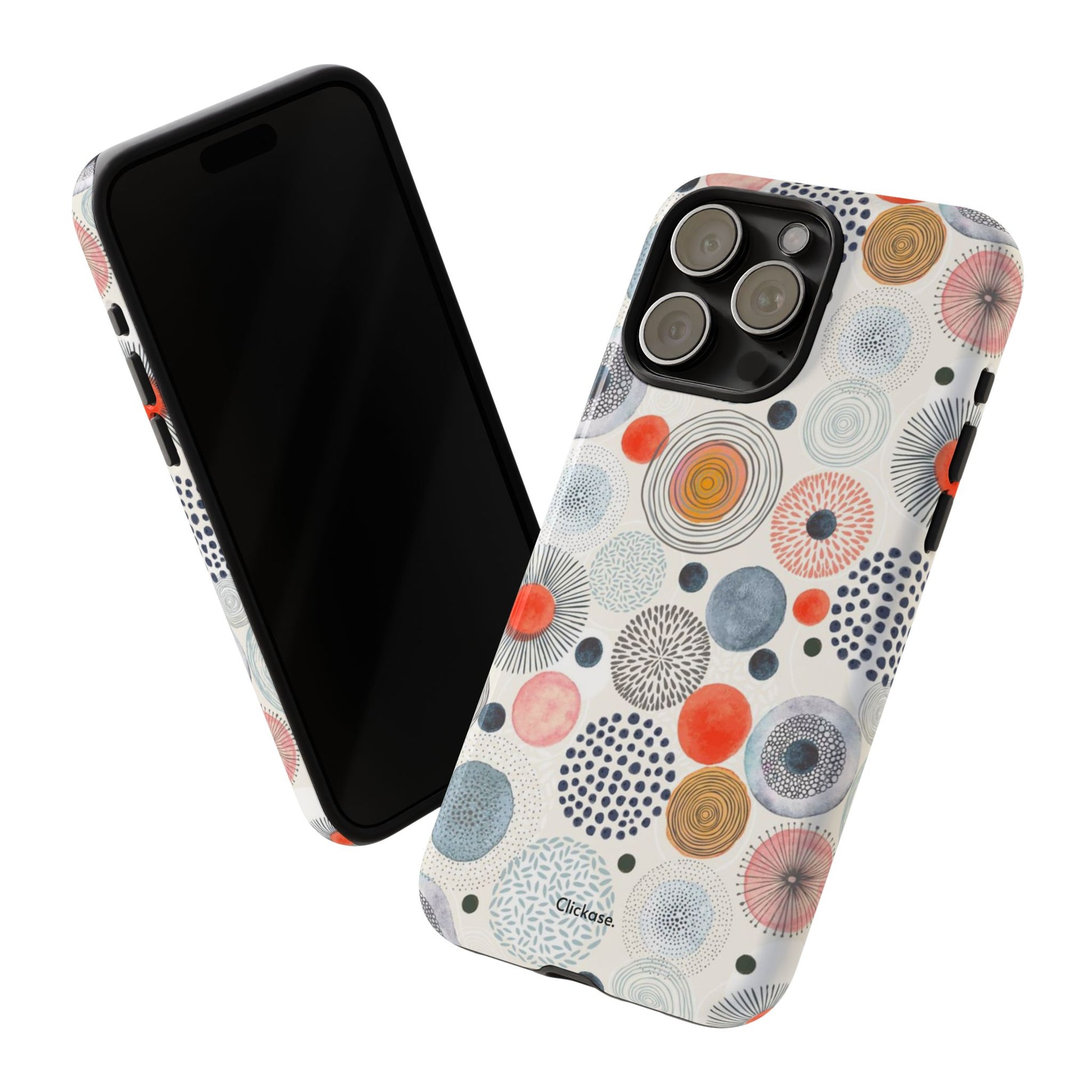 Colorful Abstract Tough Phone Case by