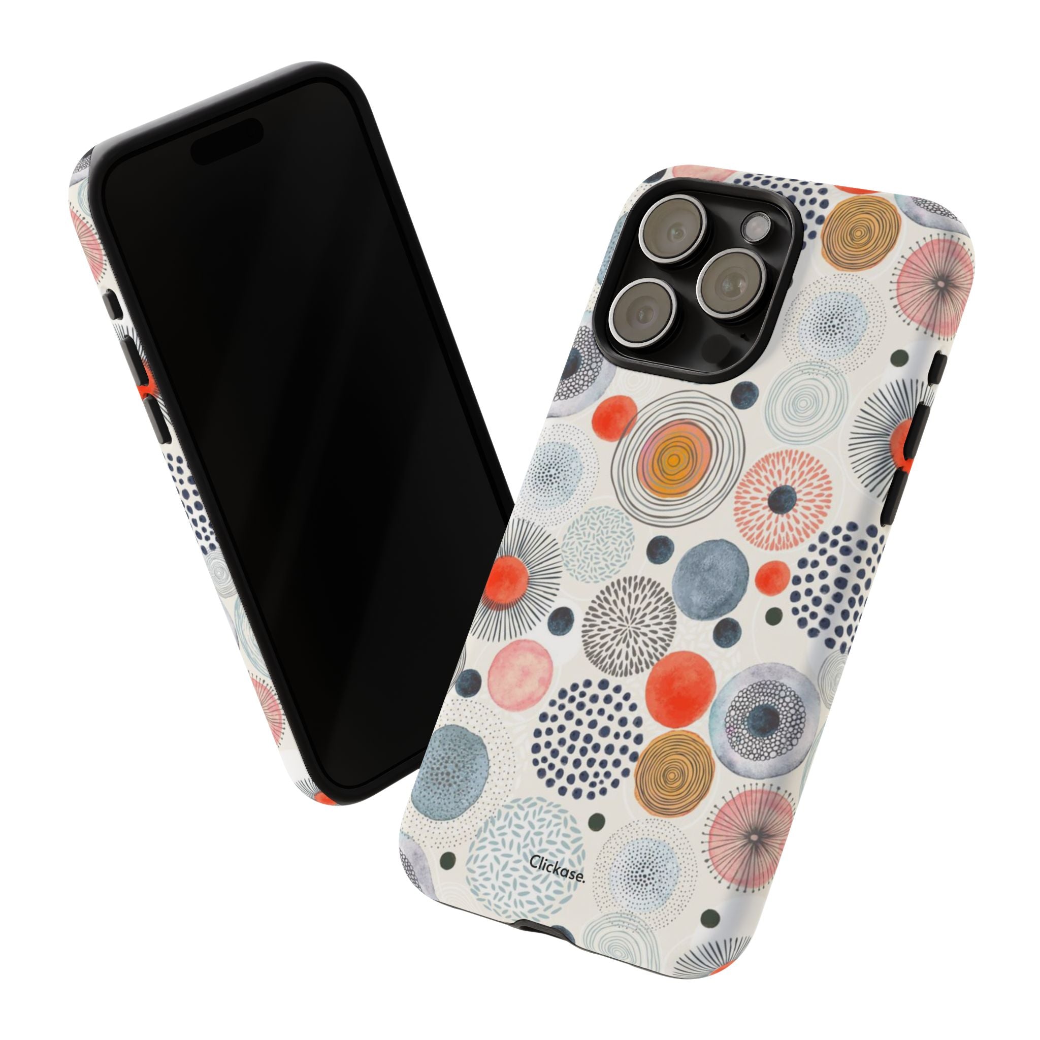 Colorful Abstract Tough Phone Case by
