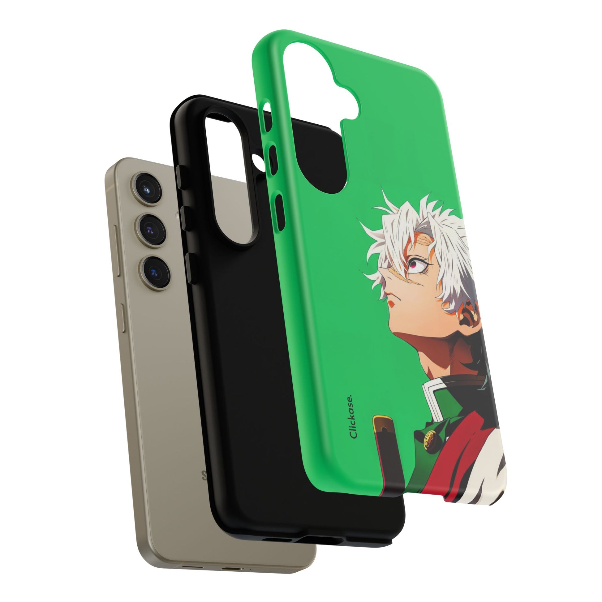 Sanemi Shinazugawa – Wind Hashira Fury Tough Phone Case by