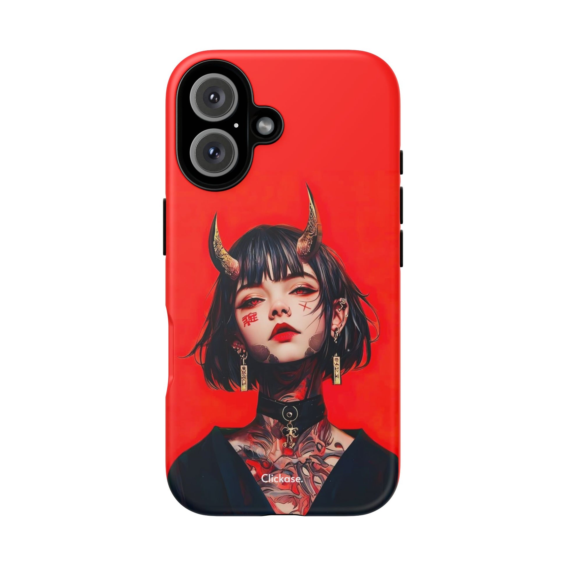 Stylish Phone Case with Edgy Design, Unique Phone Cover, Gothic Aesthetic Accessories, Trendy Cell Phone Case, Perfect Gift for Teens by