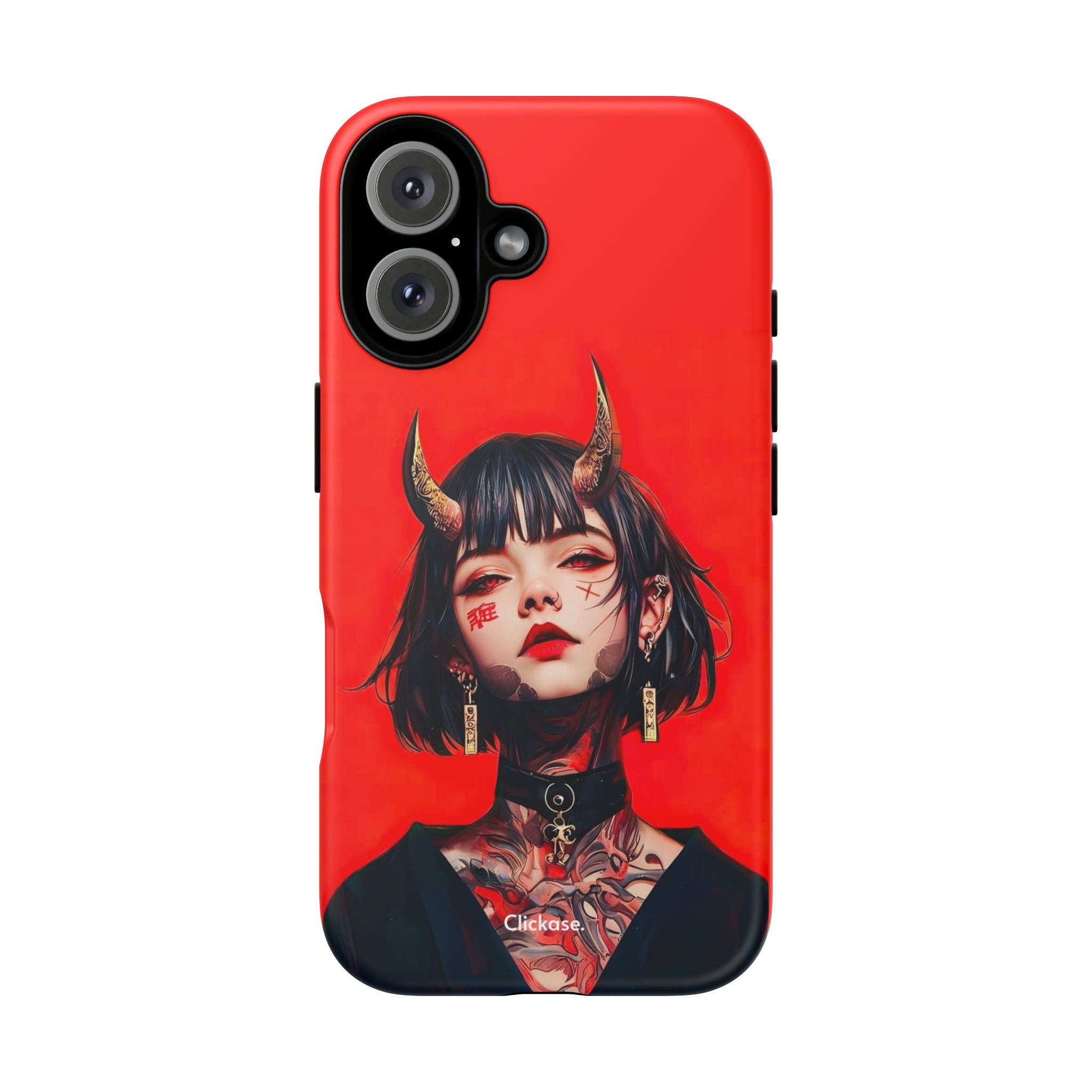 Stylish Phone Case with Edgy Design, Unique Phone Cover, Gothic Aesthetic Accessories, Trendy Cell Phone Case, Perfect Gift for Teens by
