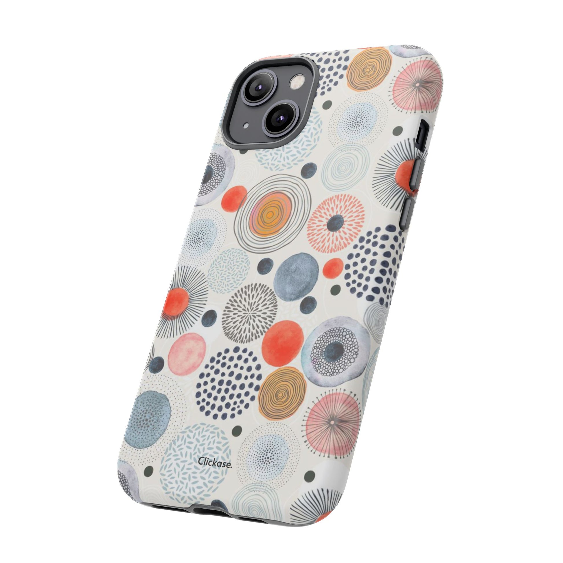 Colorful Abstract Tough Phone Case by