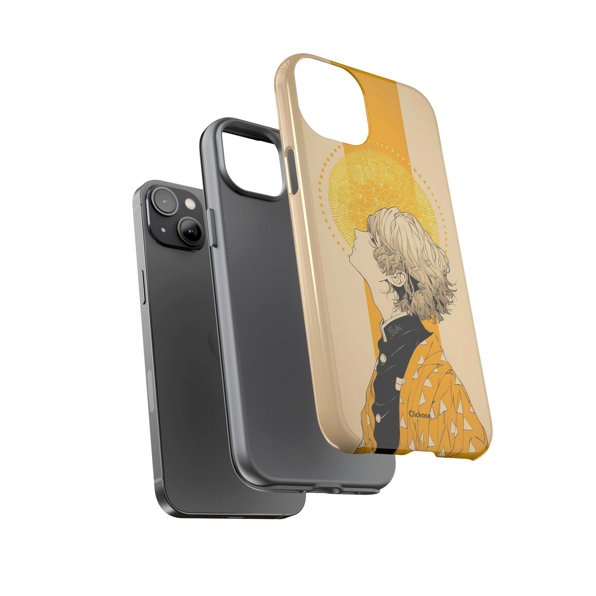 Stylish Phone Case - Artistic Tough Case for Protection, Gift for Him/Phone CaseClickase®Stylish Phone Case