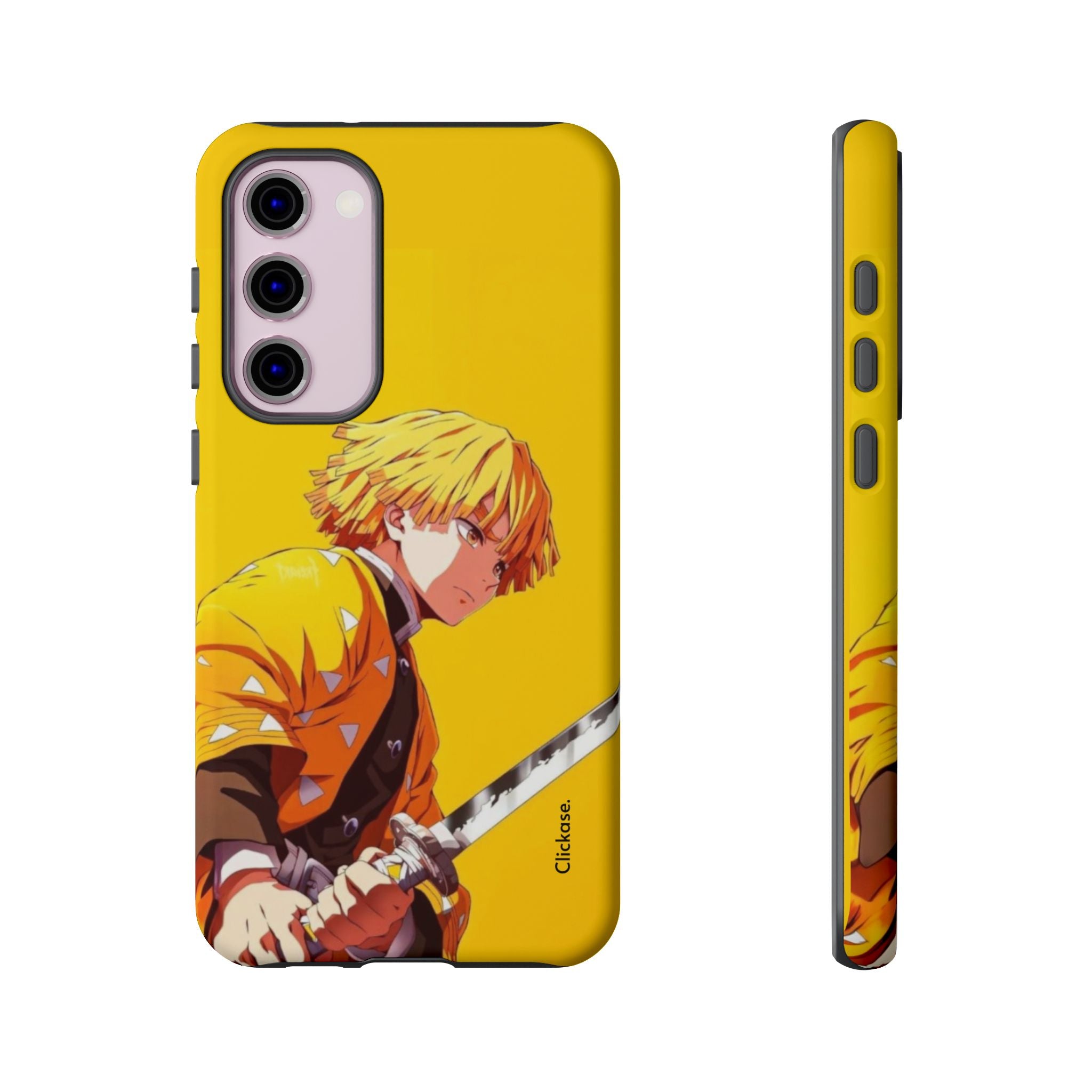 Zenitsu Agatsuma – Thunder Breathing Lightning Strike Tough Phone Case by